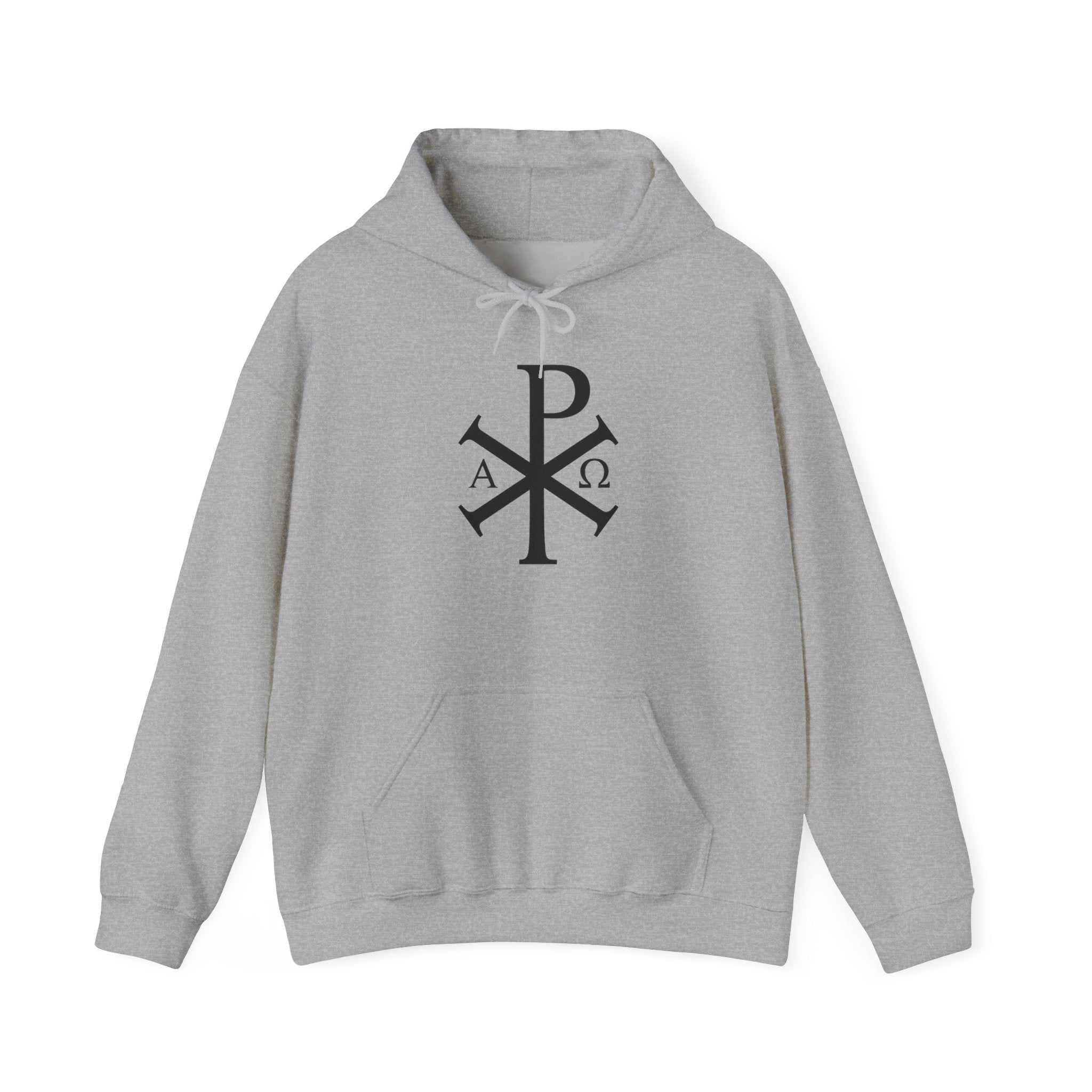 Pi Chi Rho Black Design Graphic Pull Over Hoodie Sweatshirt