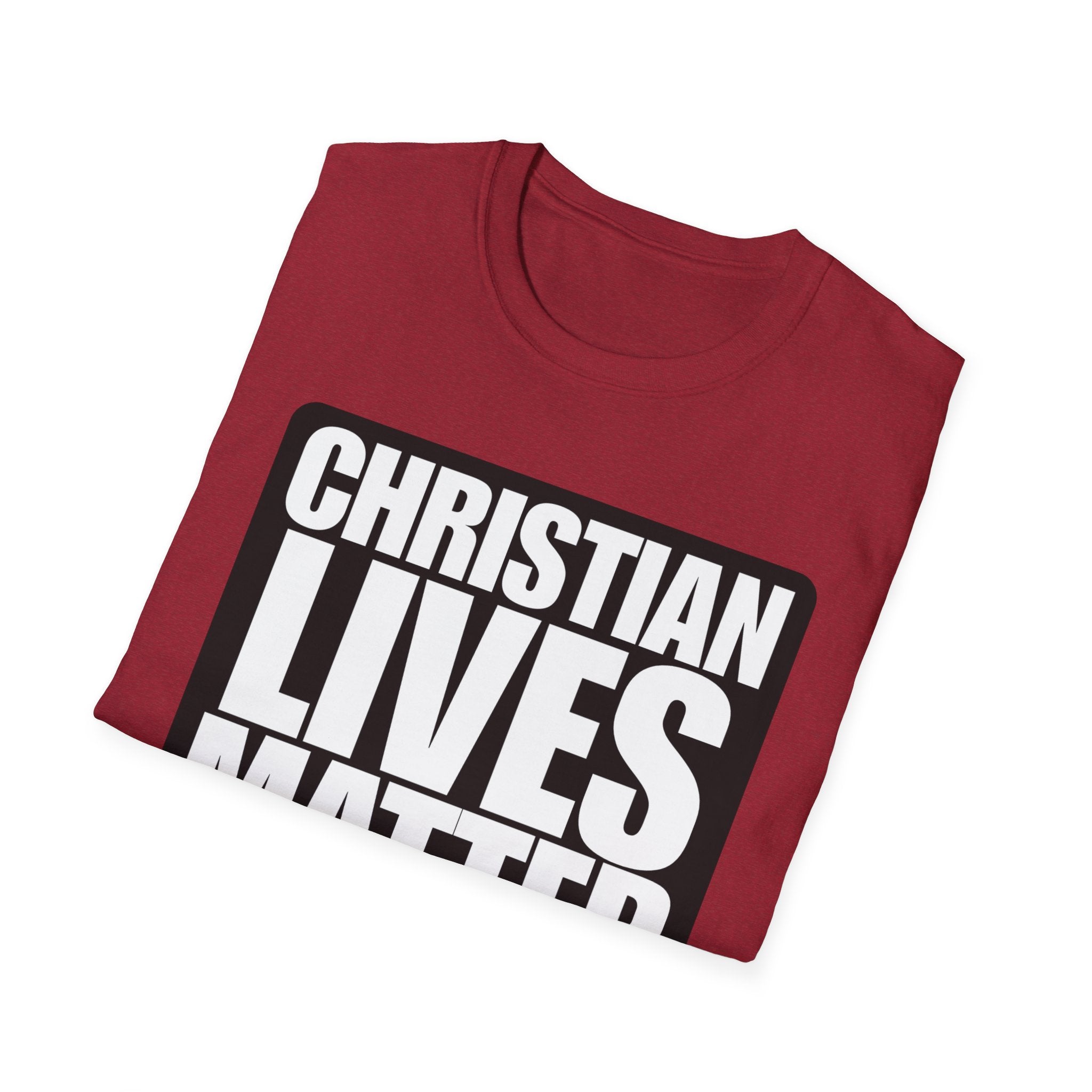 Christian Lives Matter Alt Design Heavy Cotton Shirt T-Shirt