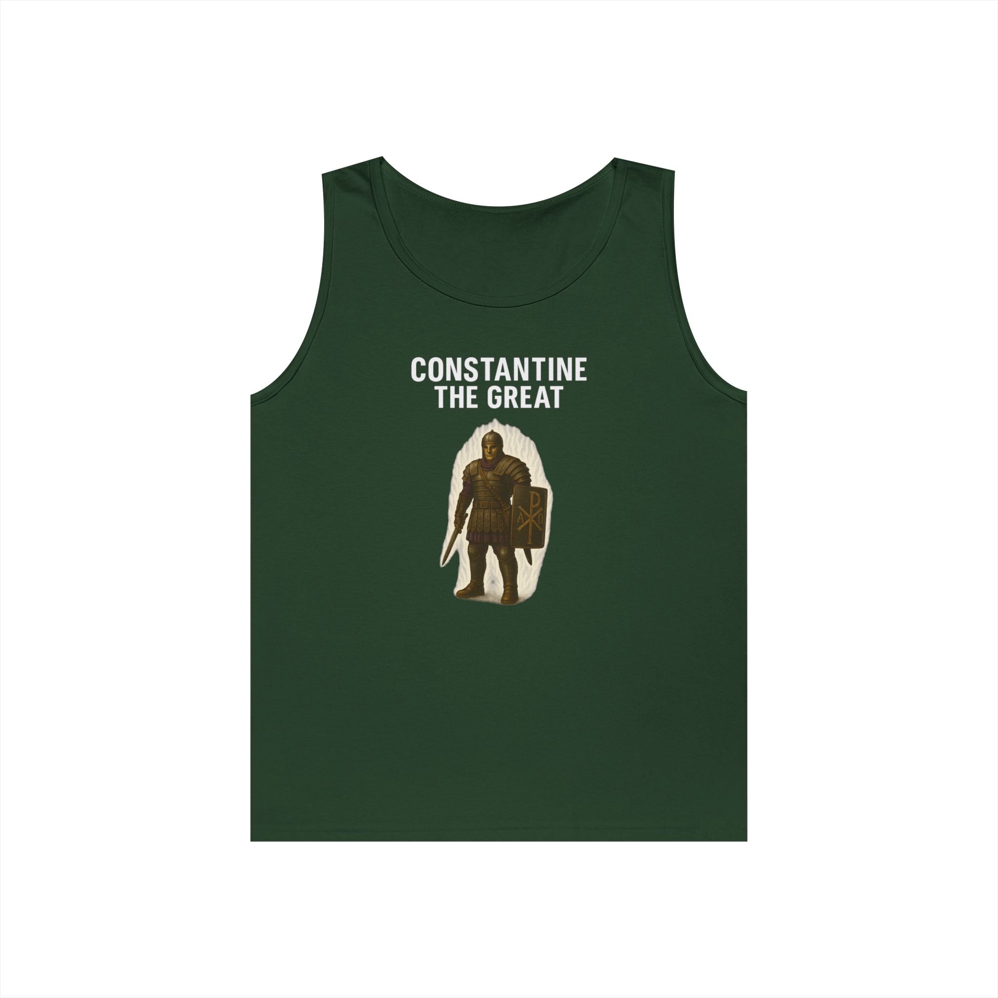 Constantine the Great Alt Design Heavy Cotton Tank Top