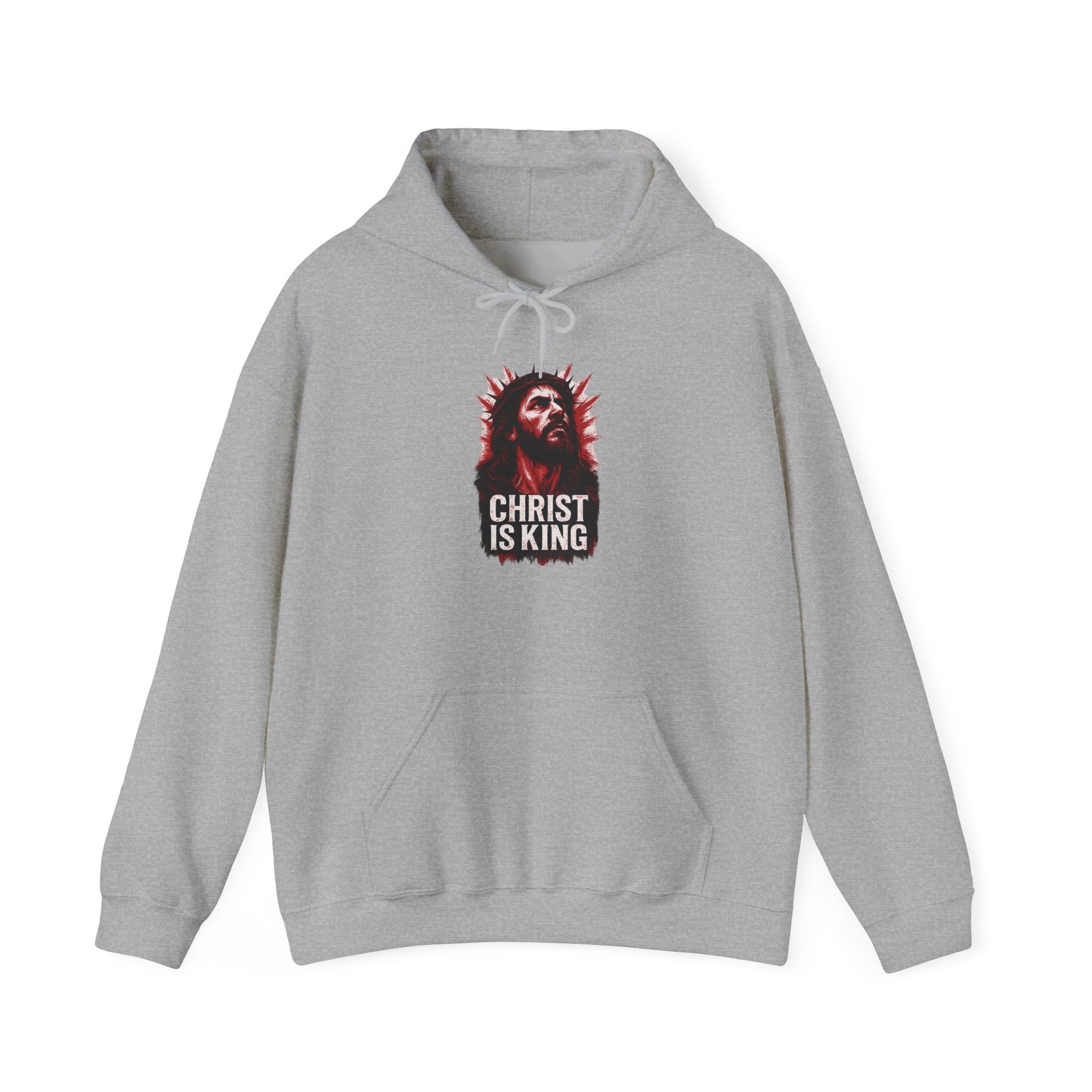 Christ Is King Hooded Sweatshirt, Christ Is King Sweatshirt