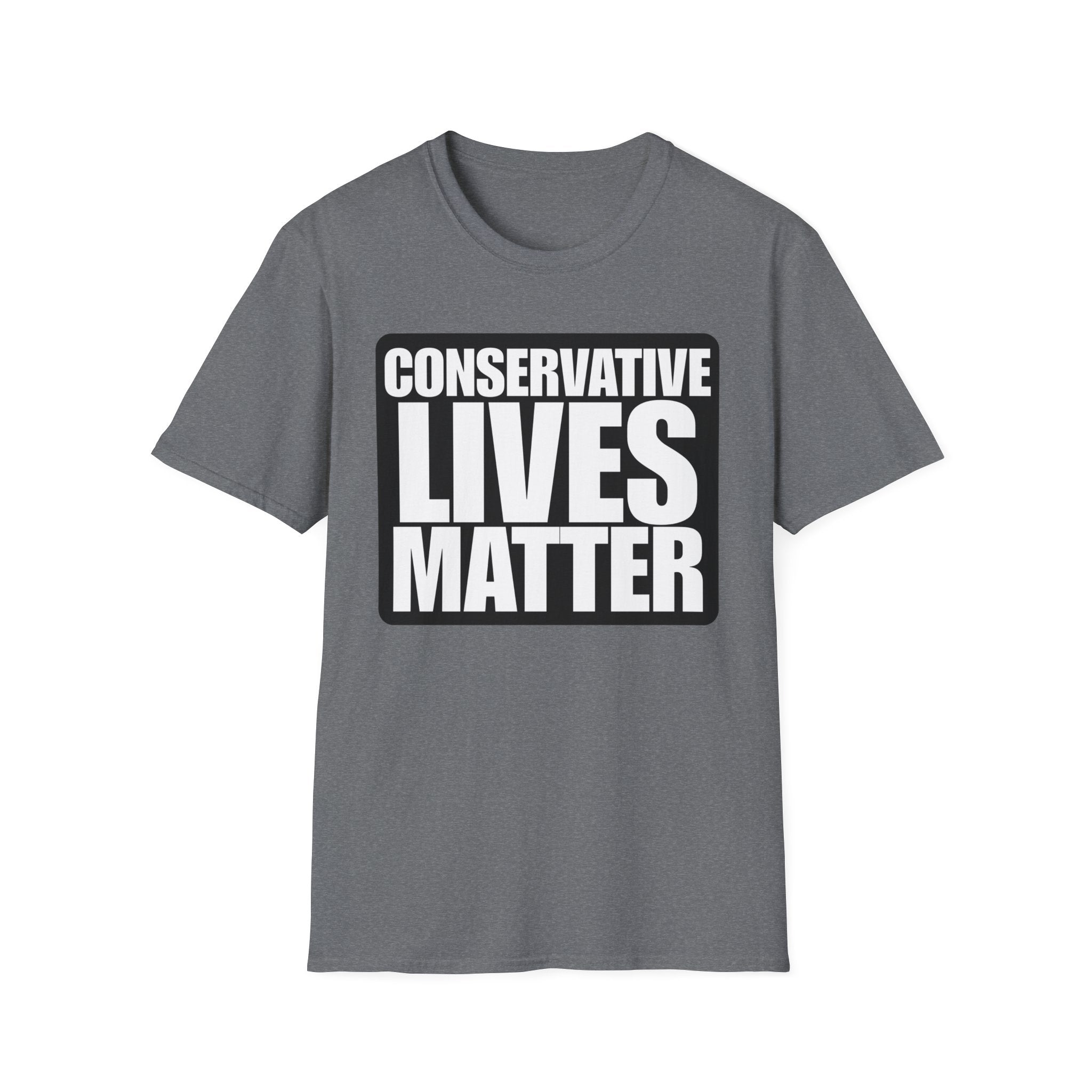 Conservative Lives Matter Alt Design Graphic Cotton T-Shirt
