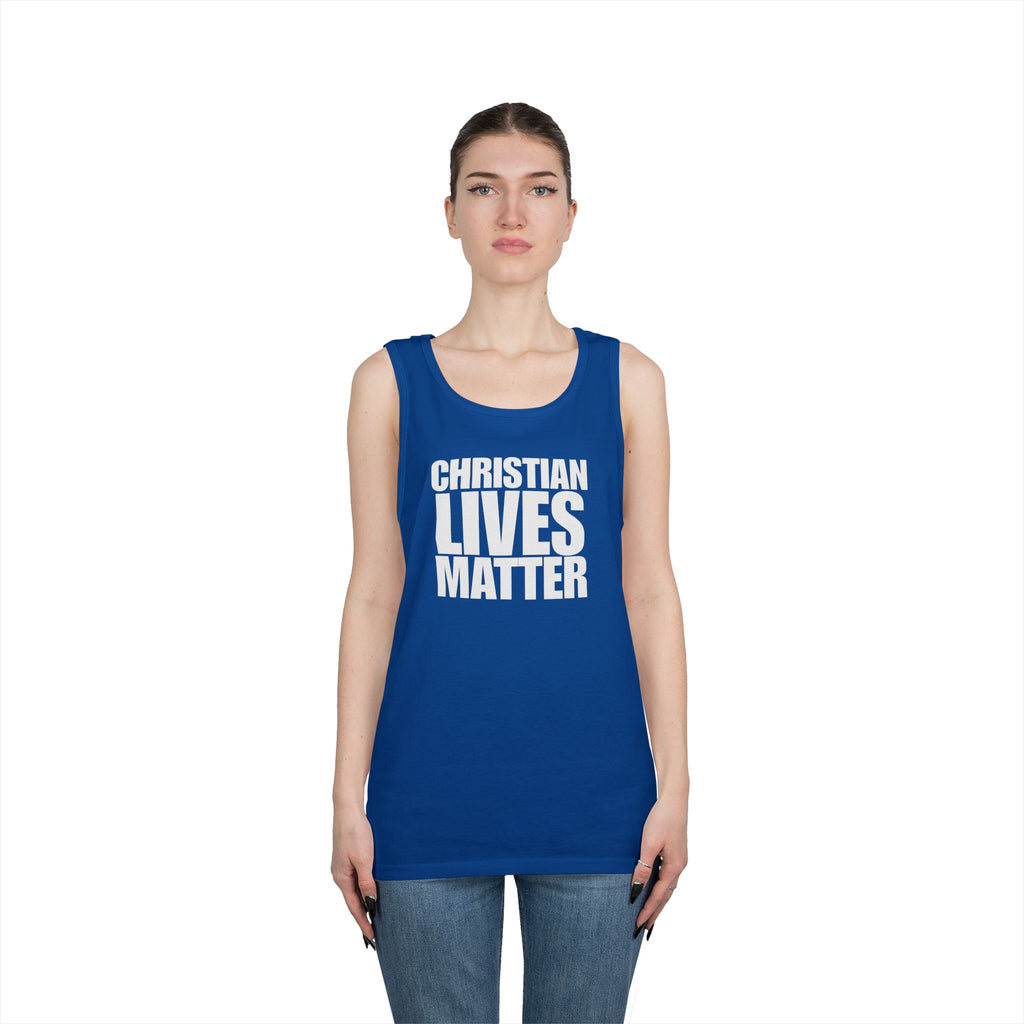Christian Lives Matter Heavy Cotton Tank Top