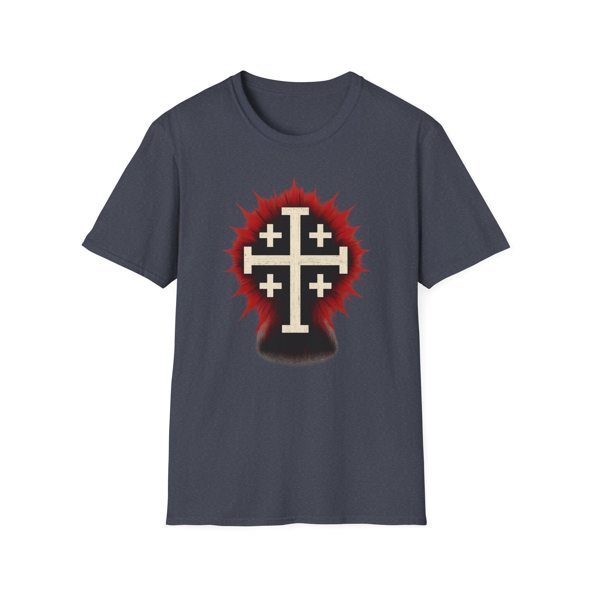 Bold Graphic Cross T-Shirt