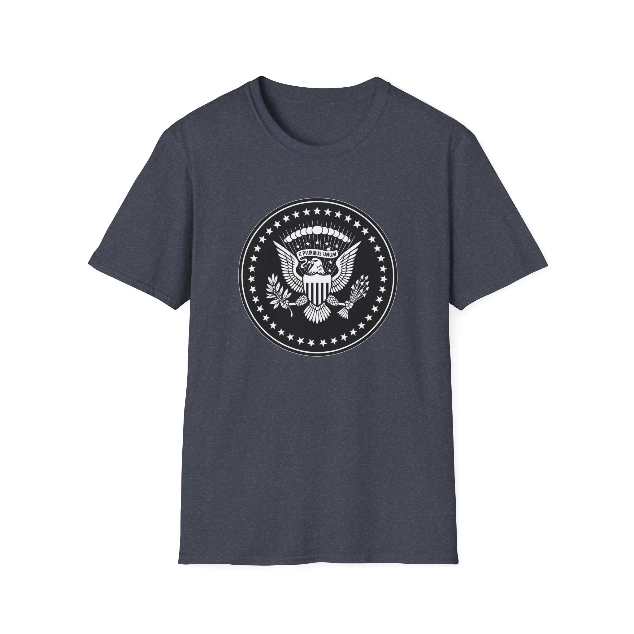 American Eagle Presidential Seal Design Graphic Cotton T-Shirt