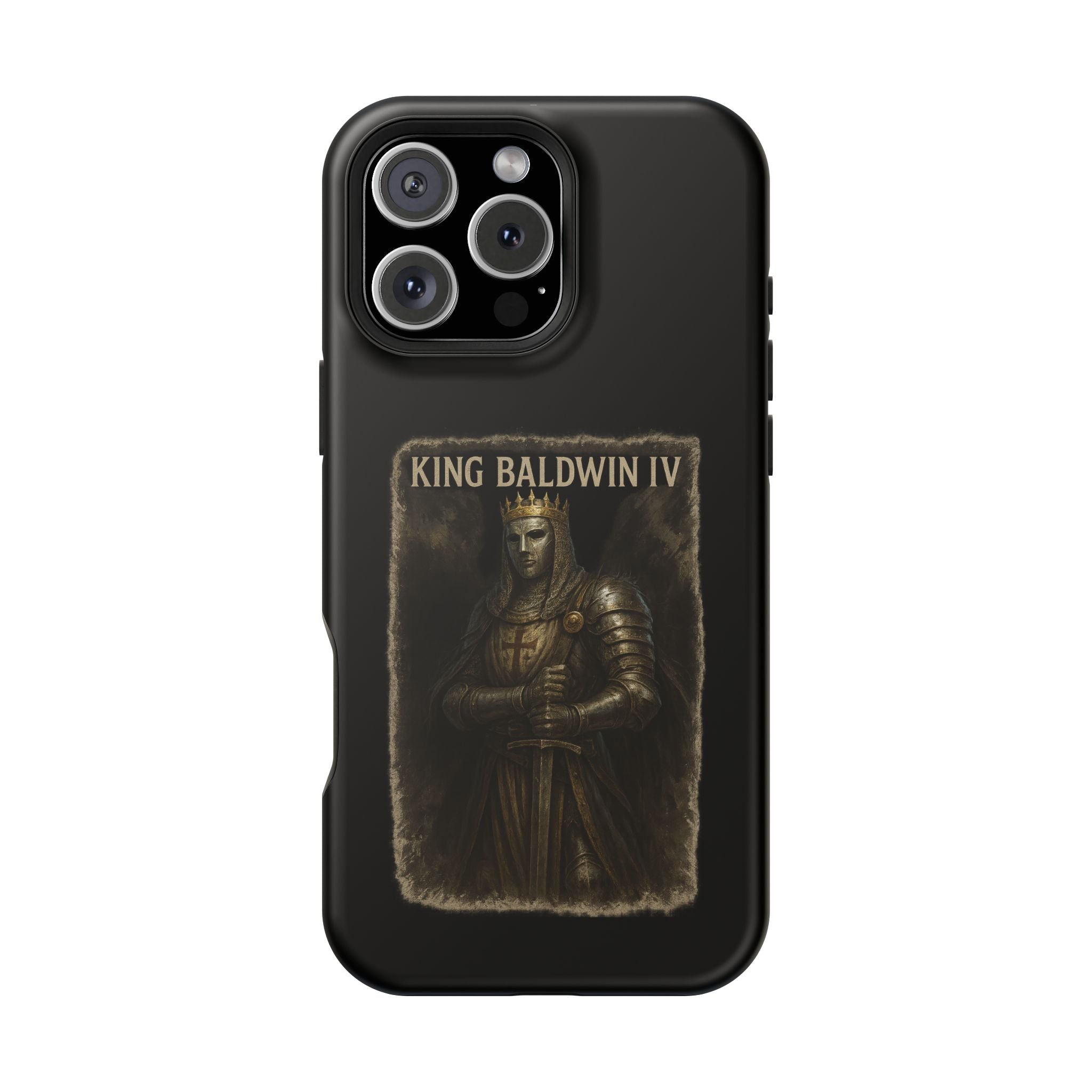 King Baldwin IV Impact-Resistant Magnetic Phone Case