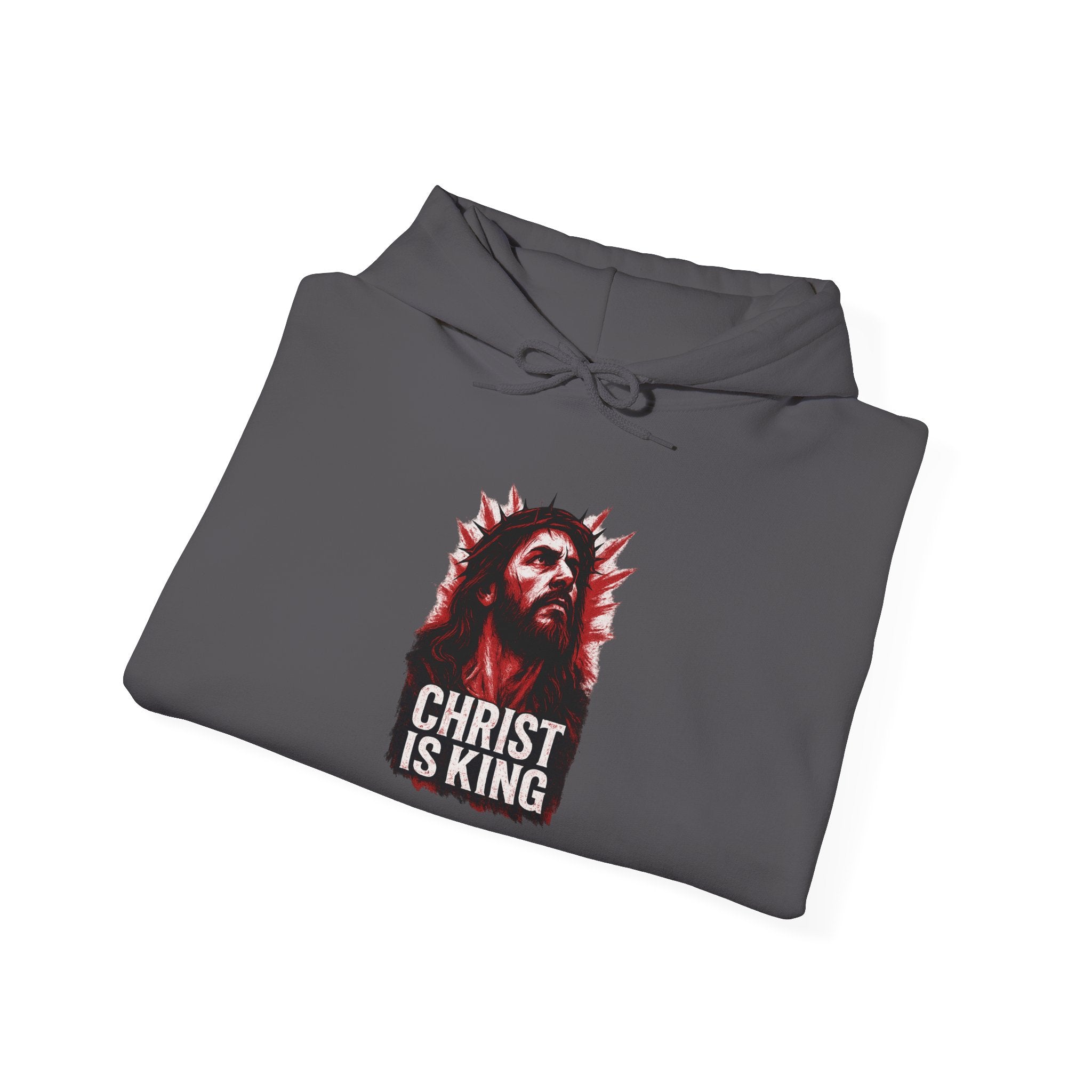 Christ Is King Hooded Sweatshirt, Christ Is King Sweatshirt