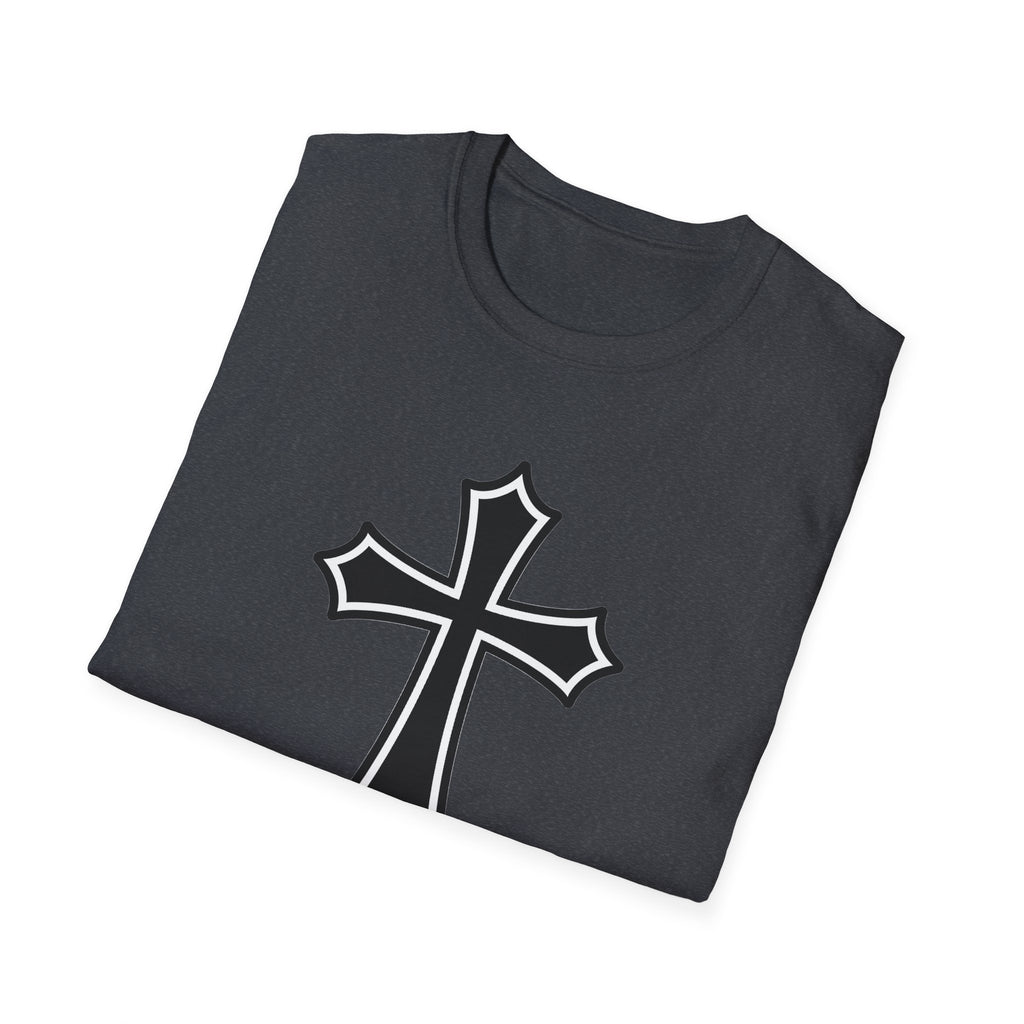 Medieval Style Cross Softstyle T-Shirt