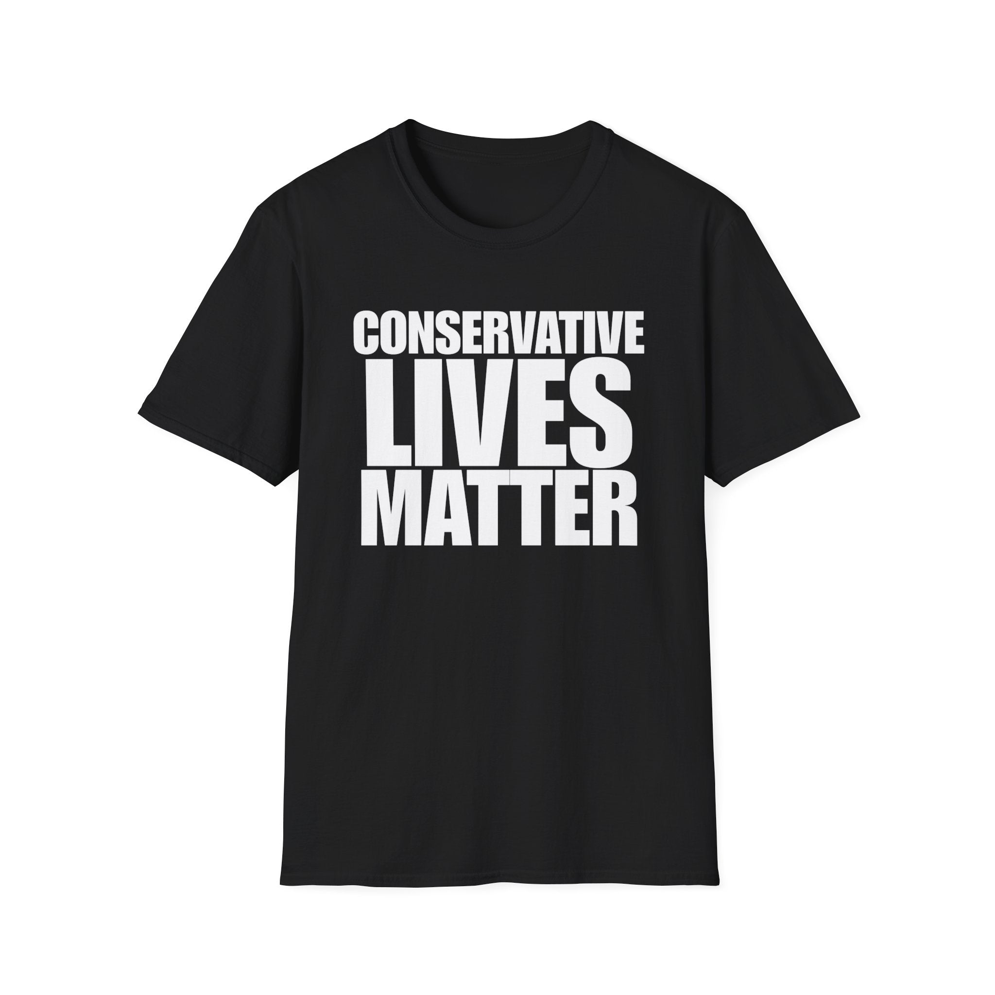 Conservative Lives Matter Graphic Cotton T-Shirt