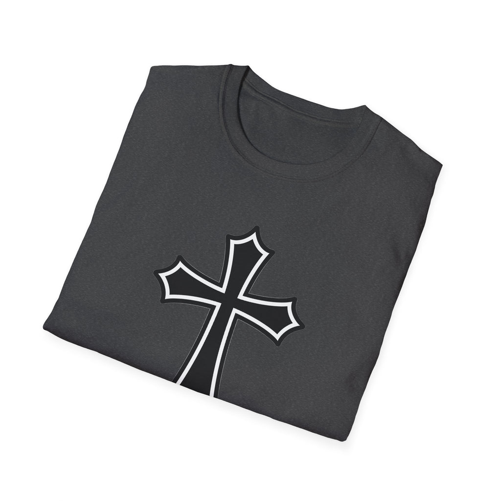 Medieval Style Cross Softstyle T-Shirt