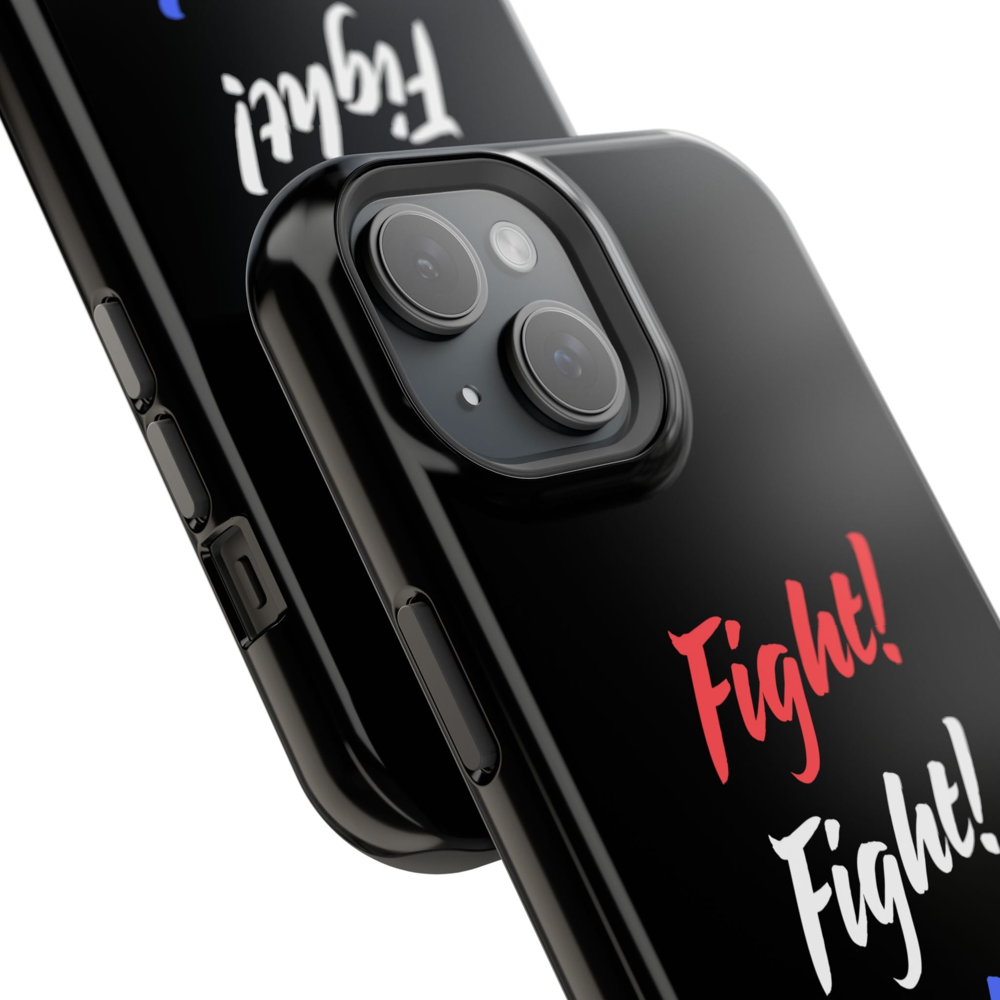 Magnetic Phone Cases, Motivational Phone Cover, Fight! Fight! Fight! Case, Personalized Phone Accessory, Unique Gift for Fighters