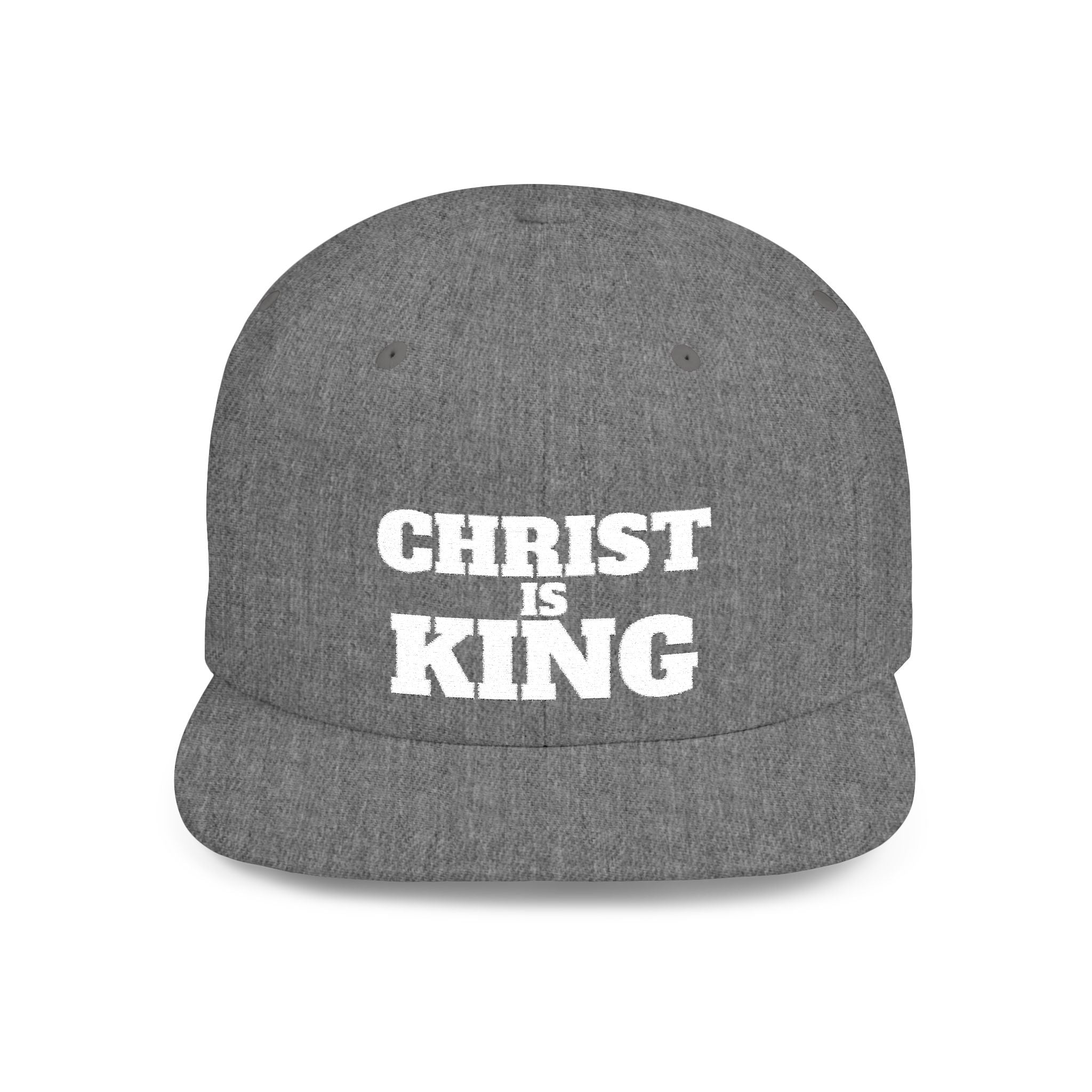Christ is King Snapback Hat, Christ is King Flat Bill Cap