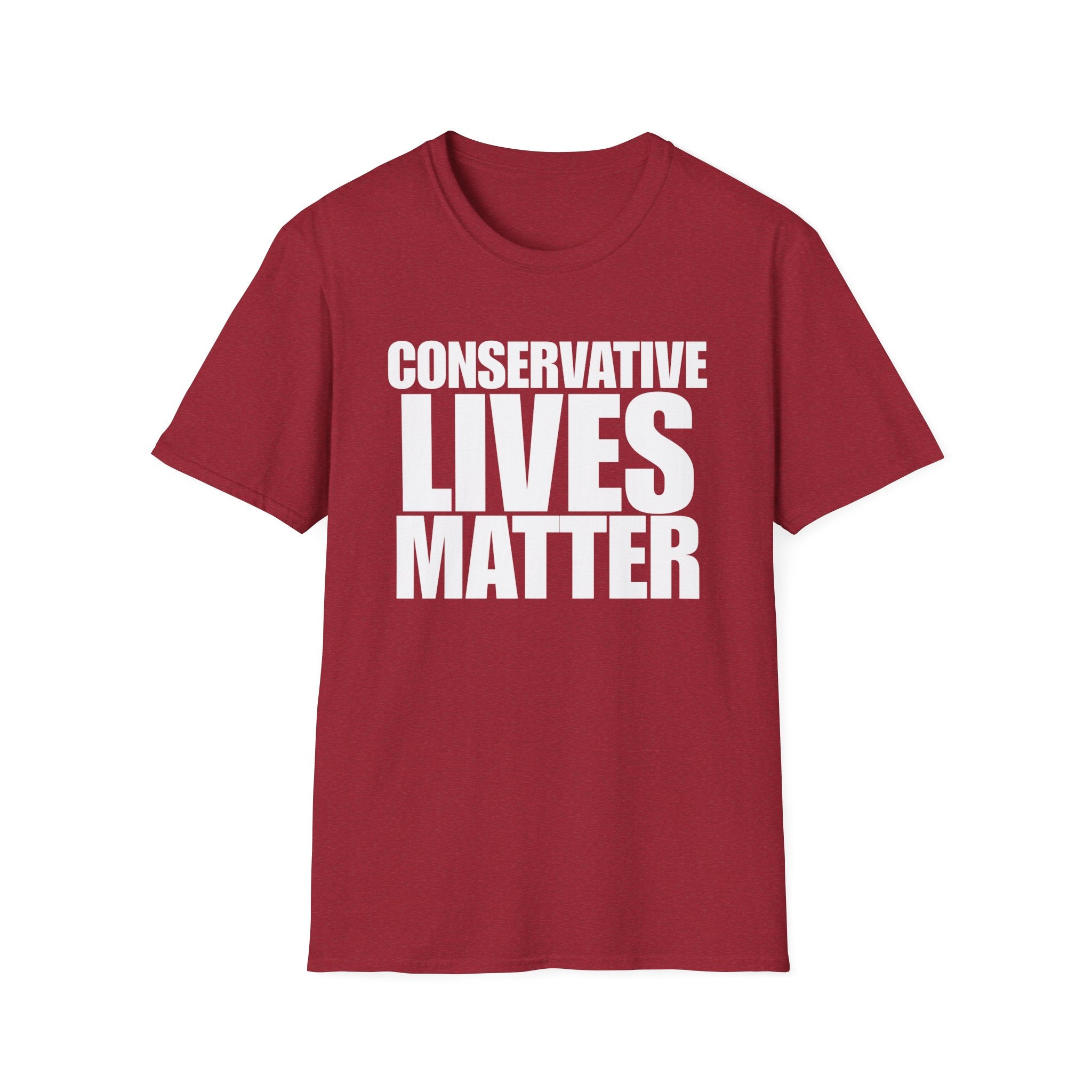 Conservative Lives Matter Graphic Cotton T-Shirt
