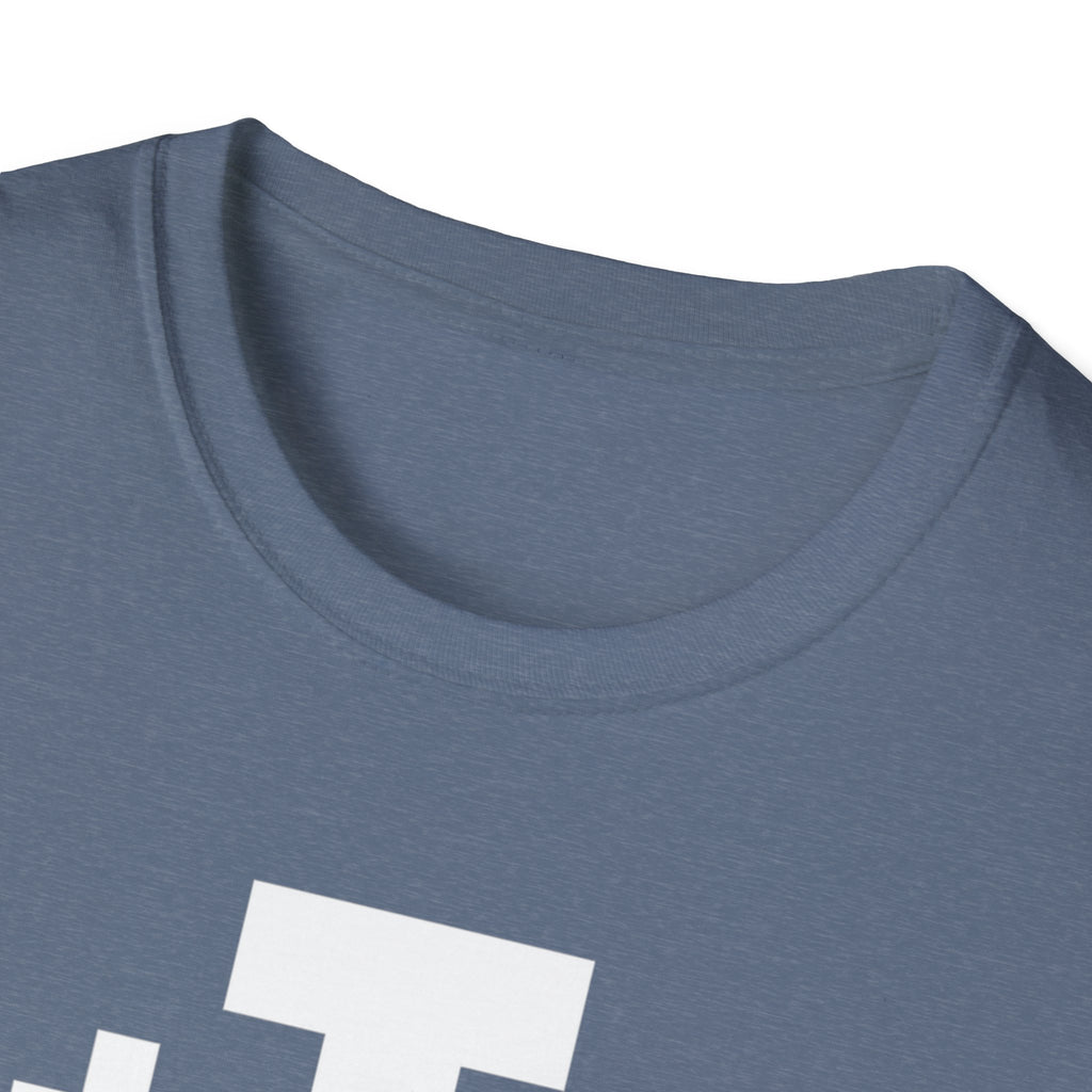 Cross of Jerusalem White Design Softstyle T-Shirt