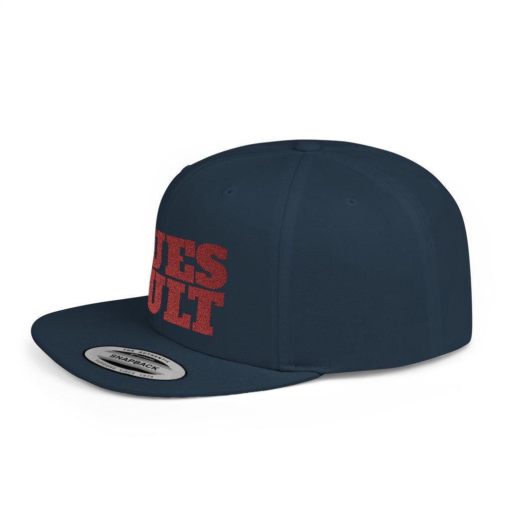 Dues Vult Flat Bill Snapback Hat