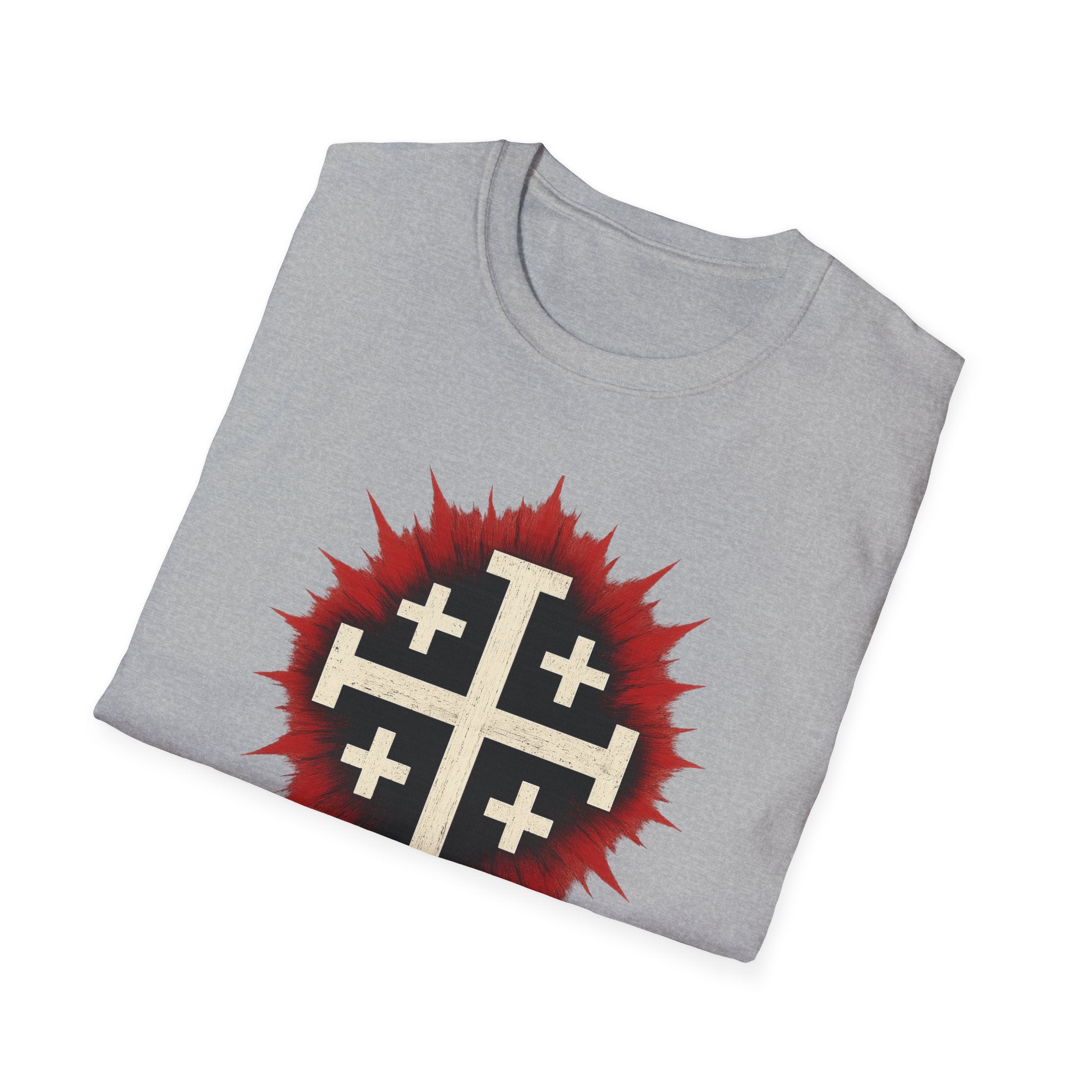 Bold Graphic Cross T-Shirt