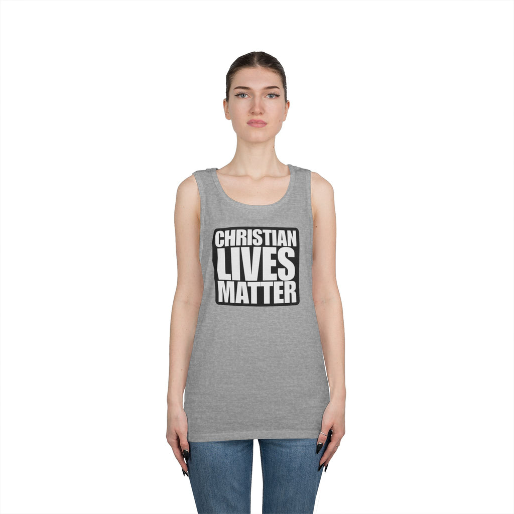 Christian Lives Matter Alt Design Heavy Cotton Tank Top