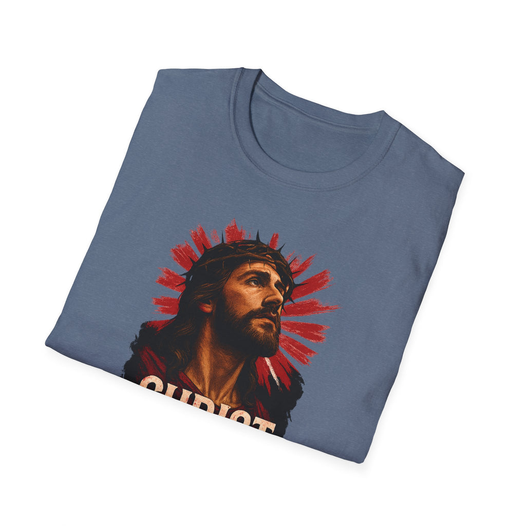 Christ is King Unisex Softstyle T-Shirt Alt Design