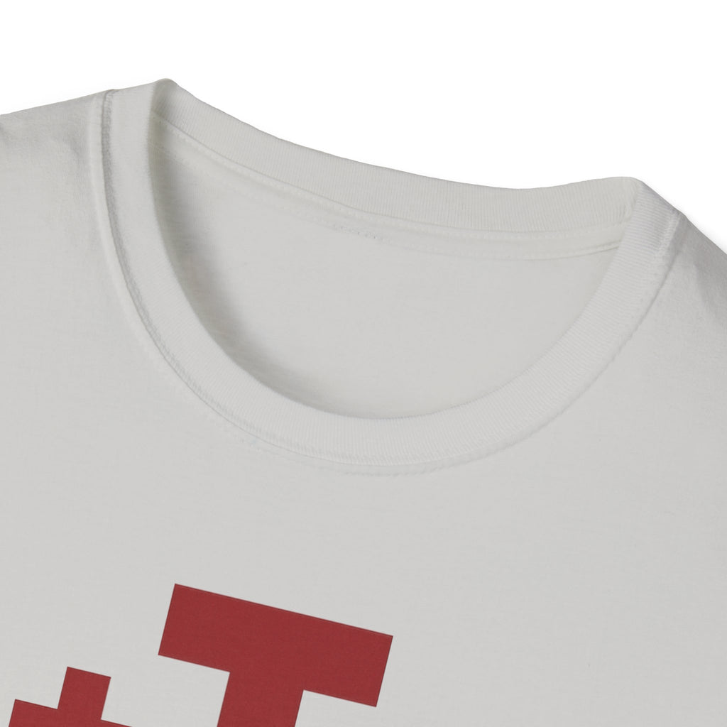 Cross of Jerusalem Red Design Softstyle T-Shirt