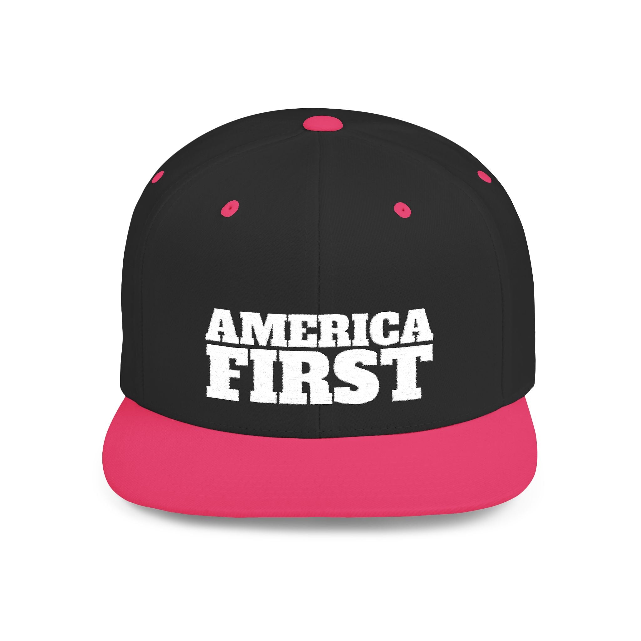 America First Snapback Cap, America First Adjustable Baseball Cap