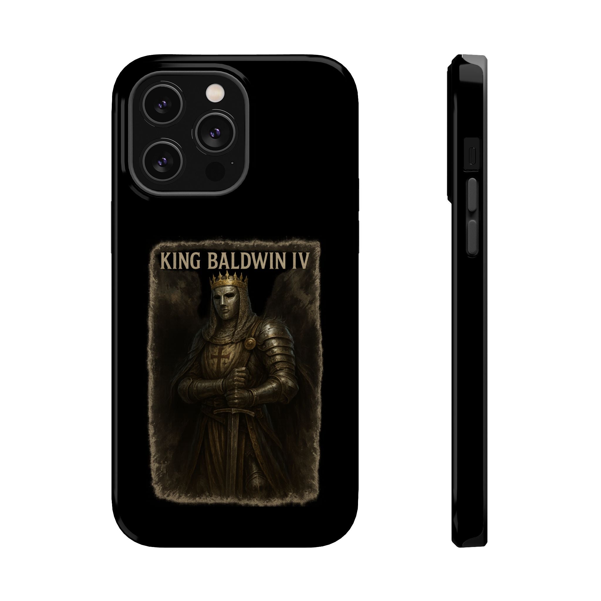 King Baldwin IV Impact-Resistant Magnetic Phone Case