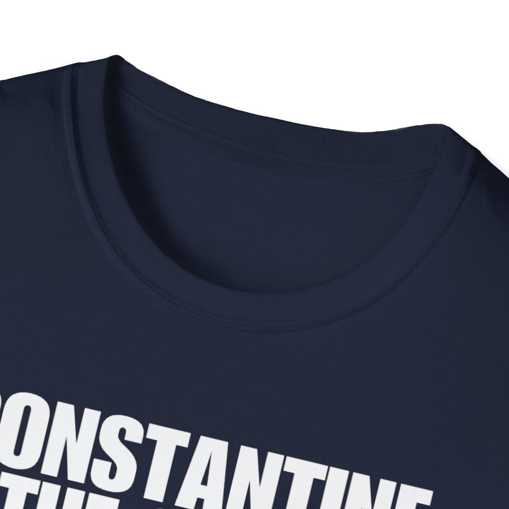 Constantine the Great Alt Design Softstyle Cotton Shirt T-Shirt