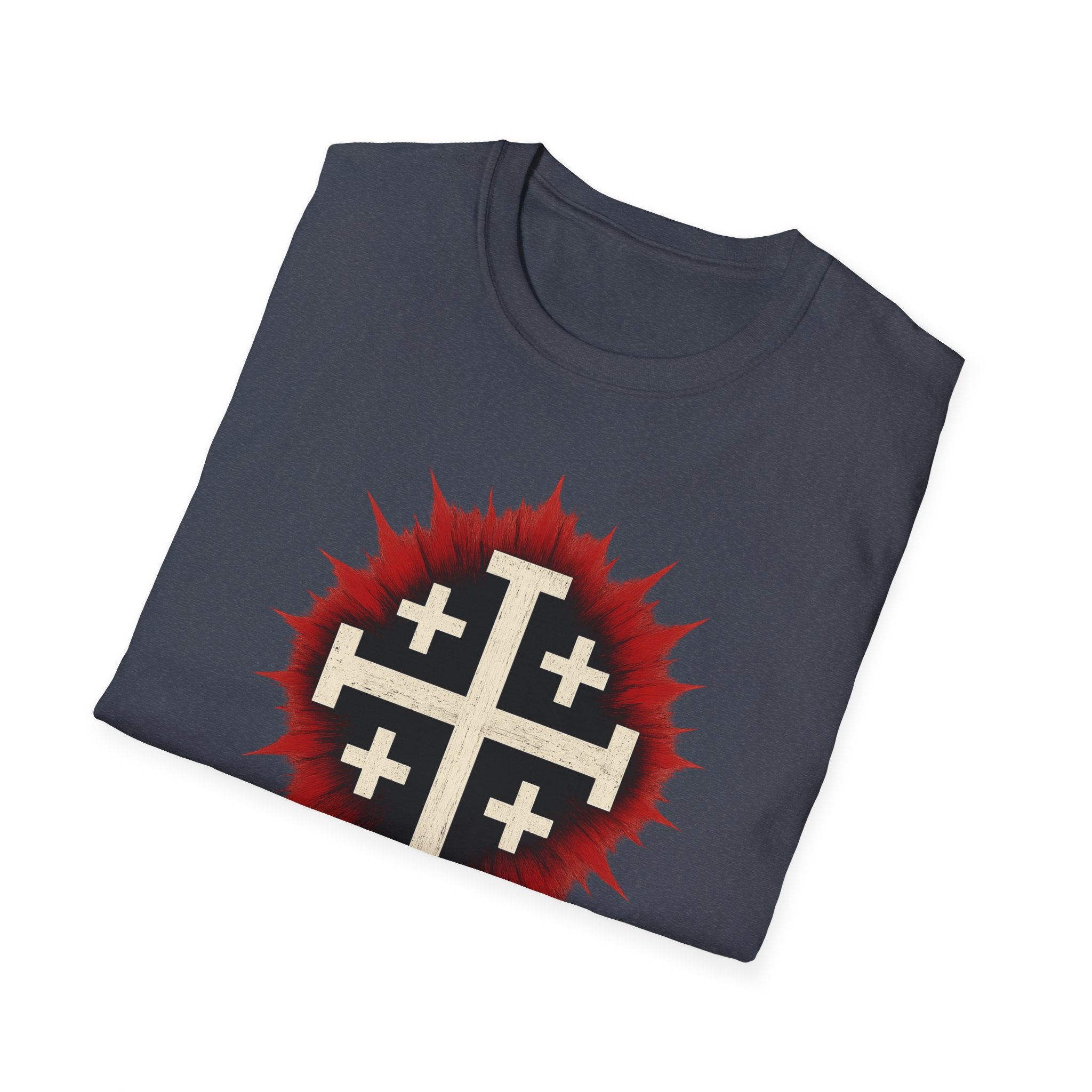 Bold Graphic Cross T-Shirt