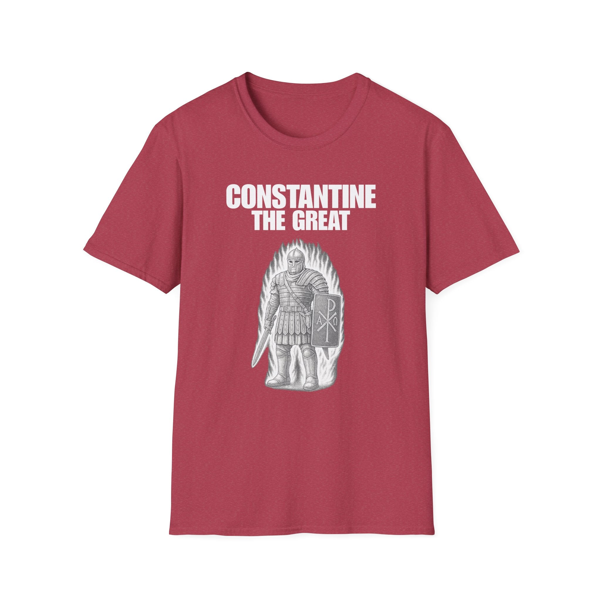 Constantine the Great White Design Unisex Softstyle T-Shirt