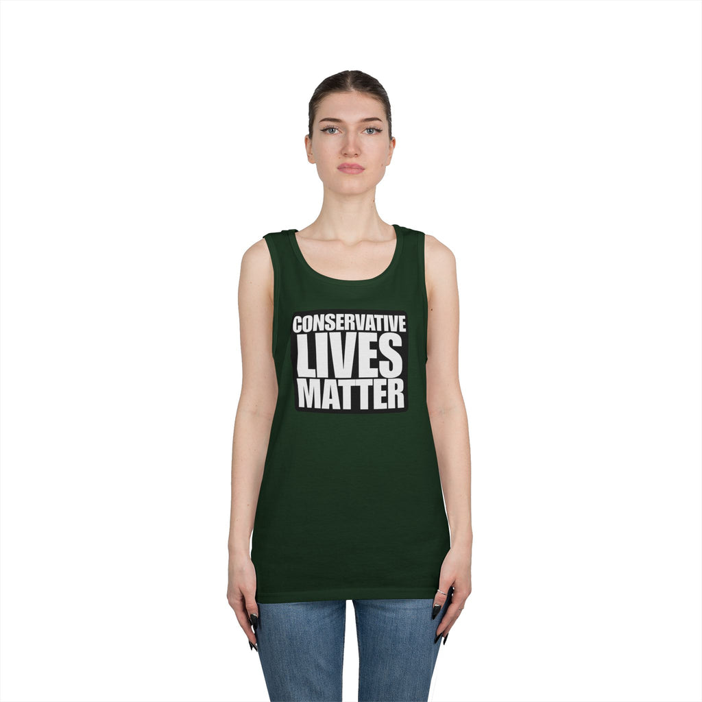 Conservative Lives Matter Alt Design Heavy Cotton Tank Top