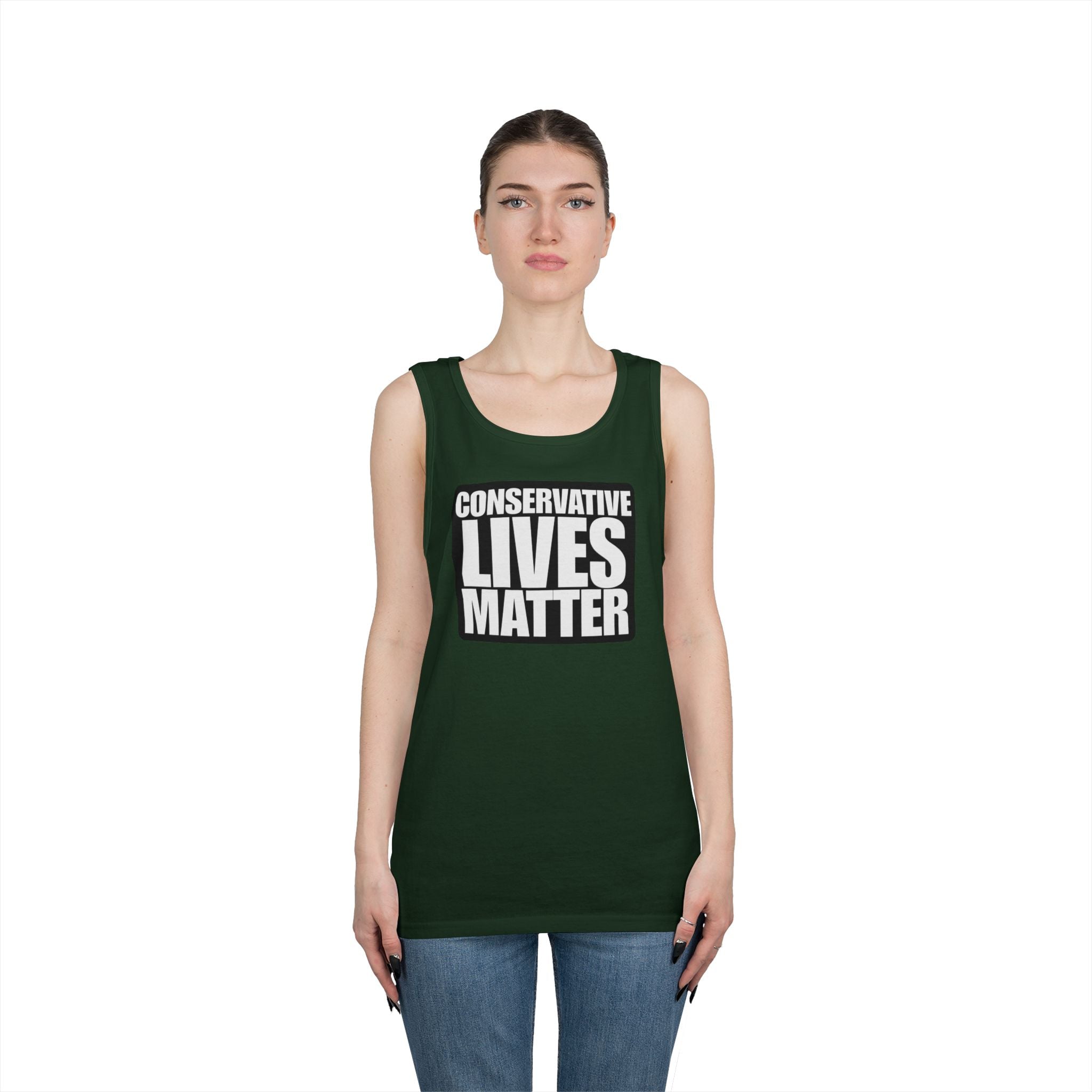 Conservative Lives Matter Alt Design Heavy Cotton Tank Top