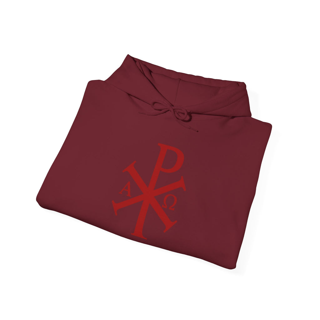 Pi Chi Rho Red Design Graphic Pull Over Hoodie Sweatshirt