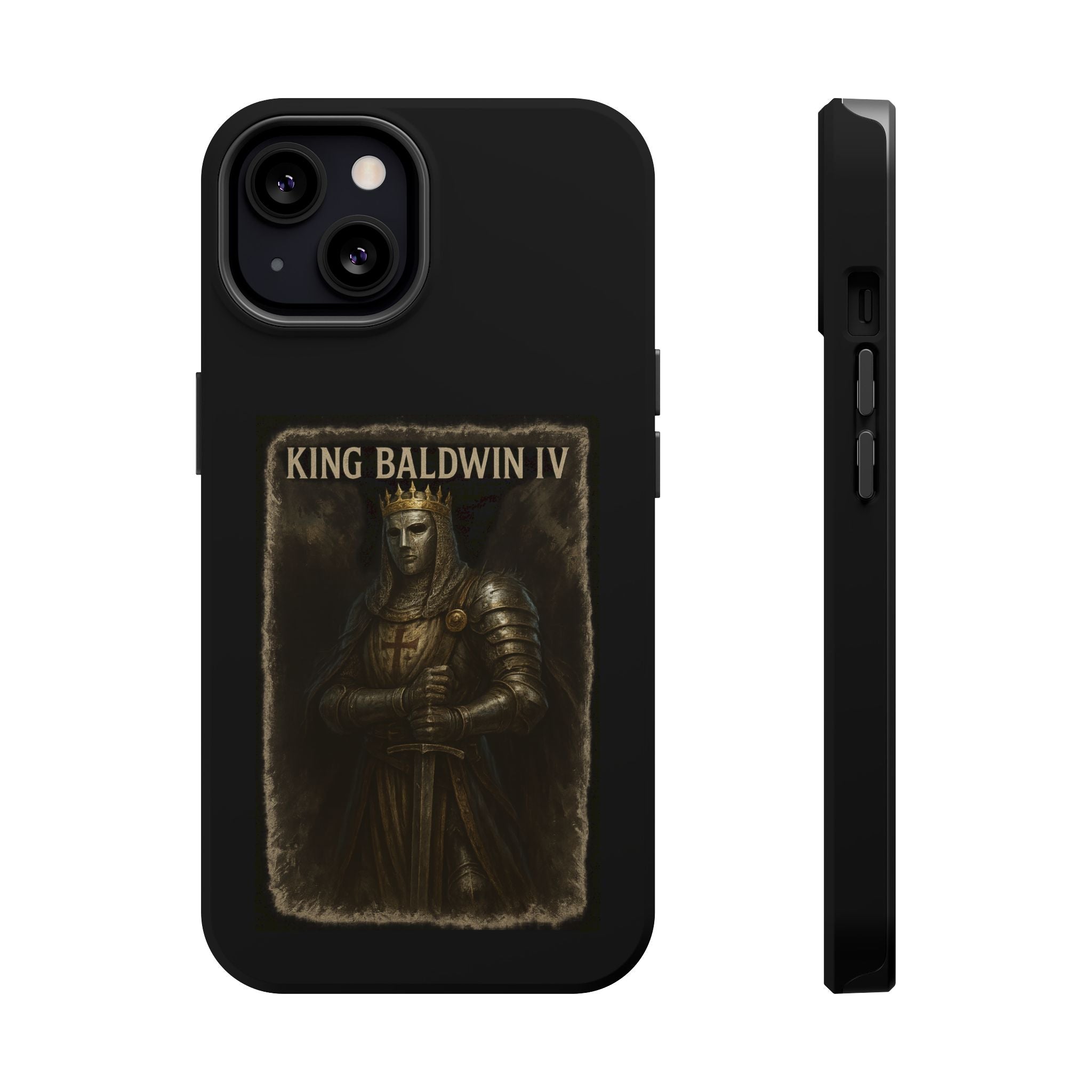 King Baldwin IV Impact-Resistant Magnetic Phone Case