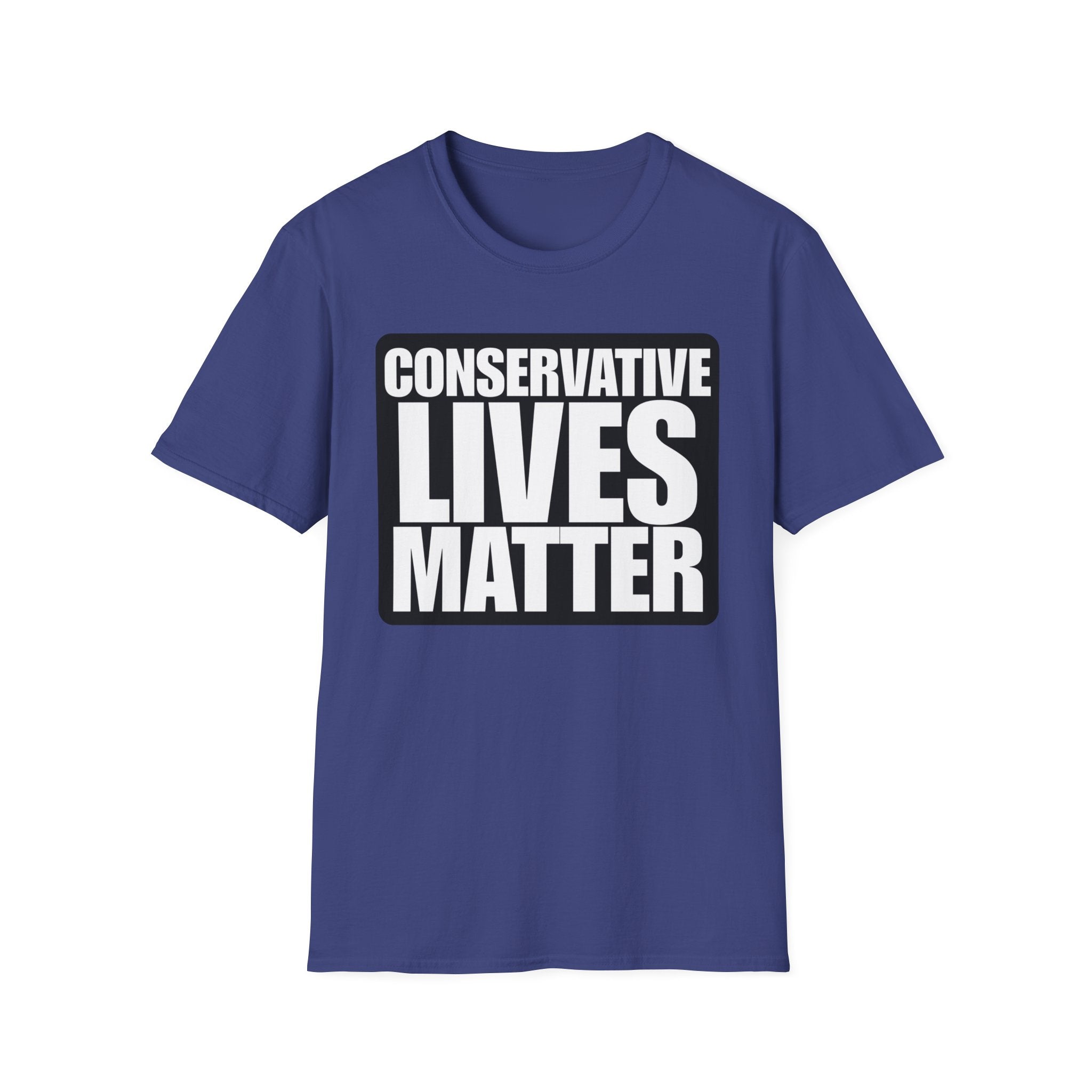 Conservative Lives Matter Alt Design Graphic Cotton T-Shirt