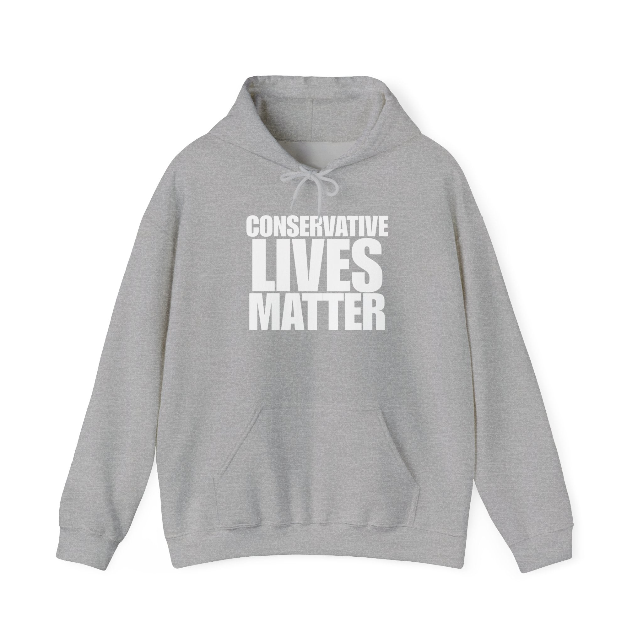 Conservative Lives Matter Pull Over Hoodie Sweatshirt