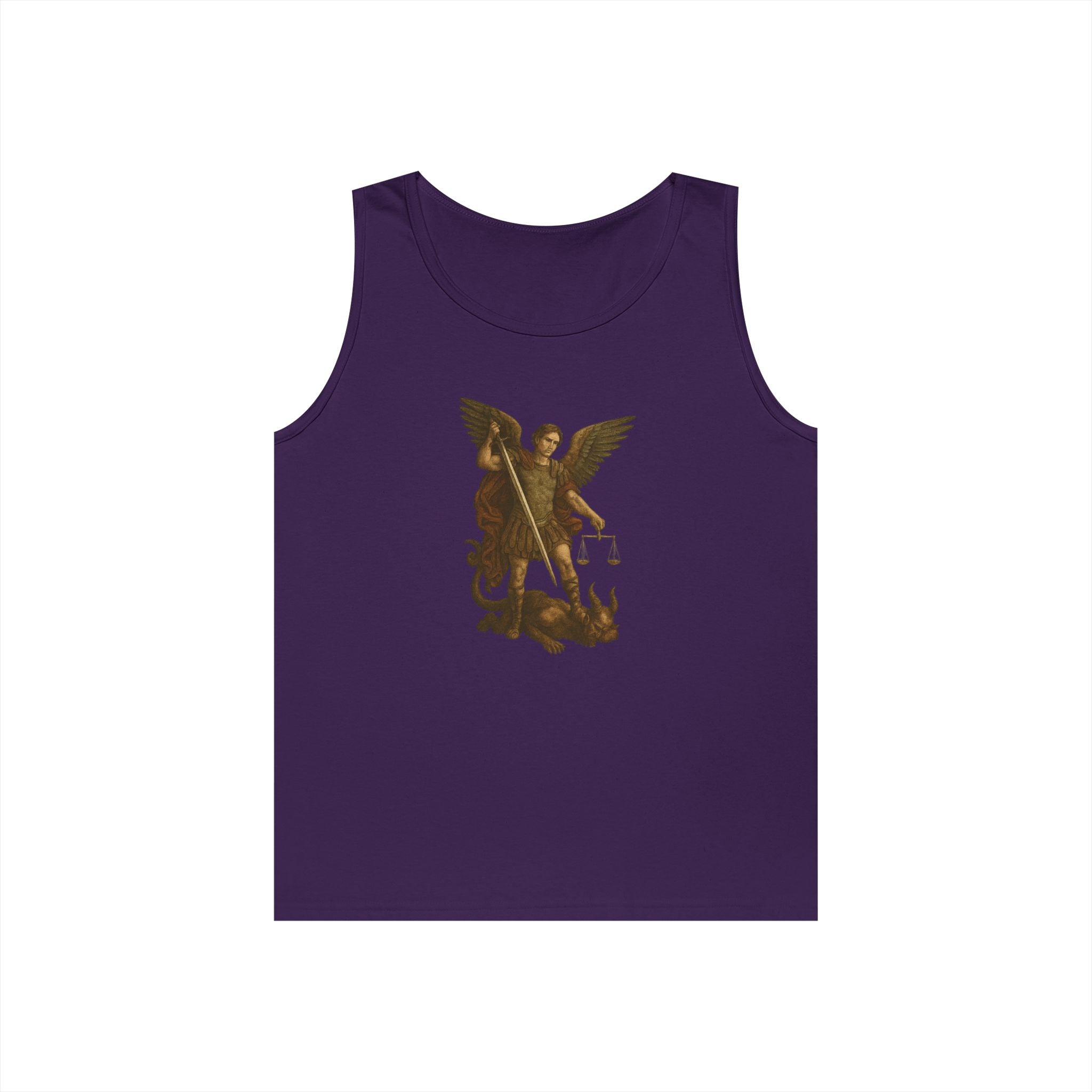 Michael The Arch Angel (No Text) Heavy Cotton Tank Top