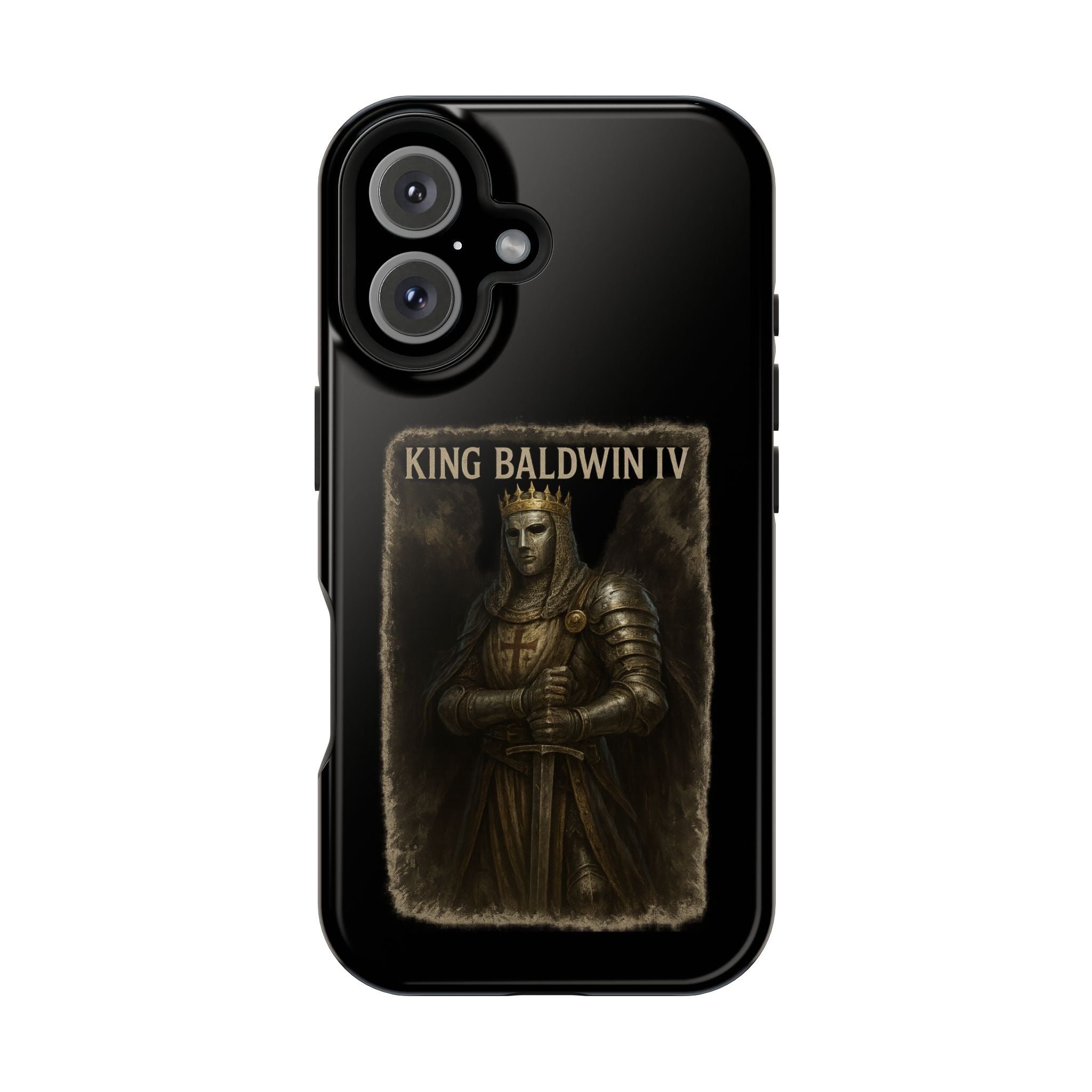 King Baldwin IV Impact-Resistant Magnetic Phone Case