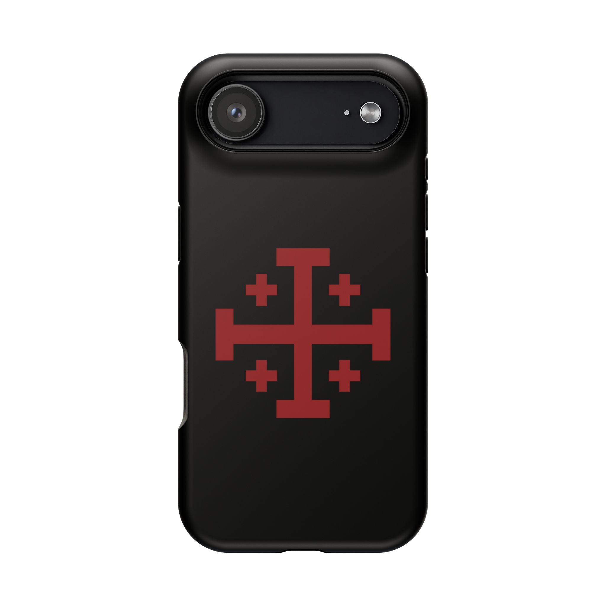 Cross Of Jerusalem Red Design Magnetic Impact-Resistant Cases