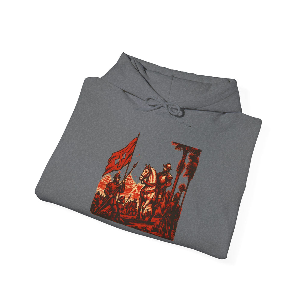 Conquistador Hooded Sweatshirt Conquistador Graphic Sweatshirt