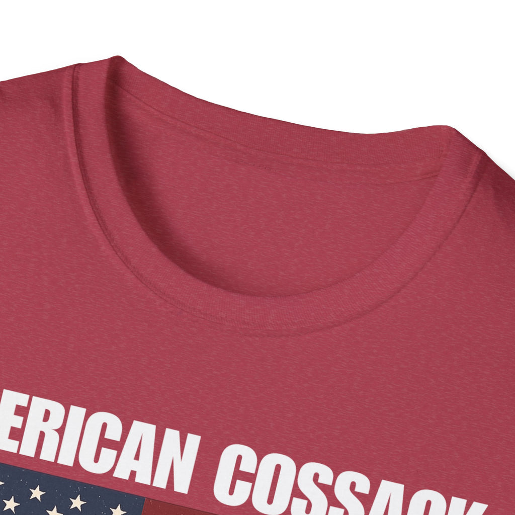 Patriotic American Cossack Softstyle T-Shirt