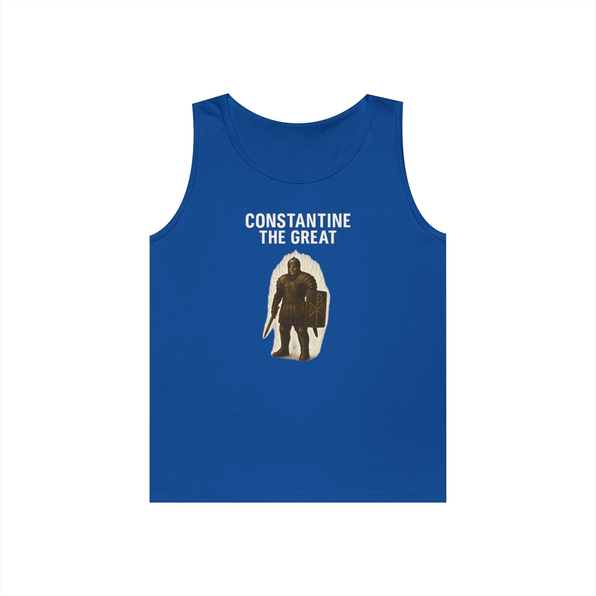 Constantine the Great Alt Design Heavy Cotton Tank Top
