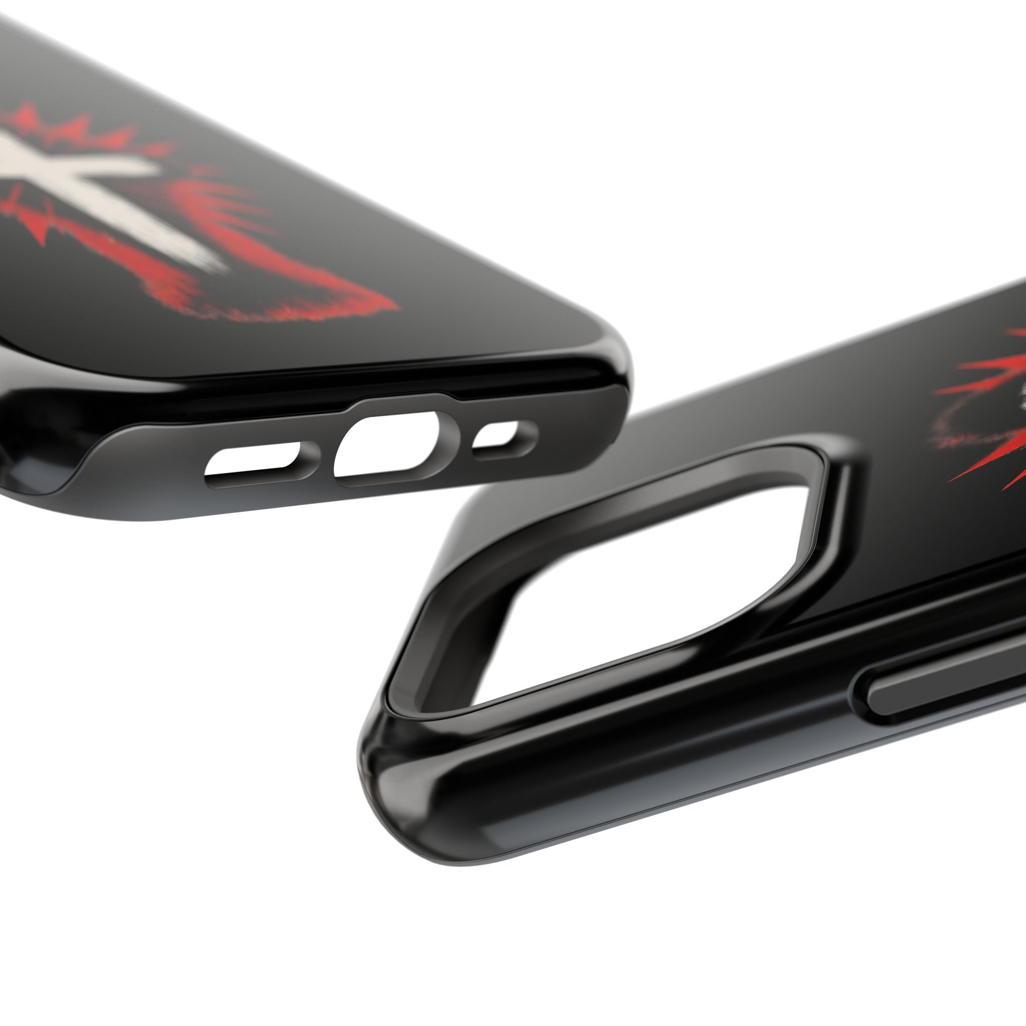 Crucifix Magnetic Impact Resistant Phone Case