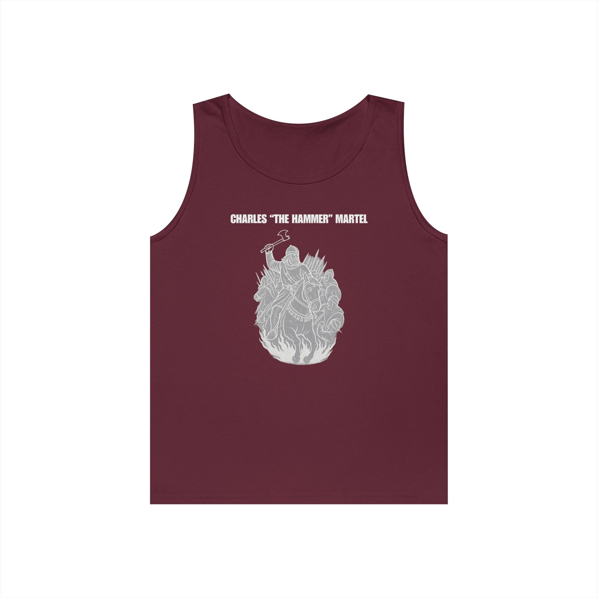 Charles "The Hammer" Martel Heavy Cotton Tank Top