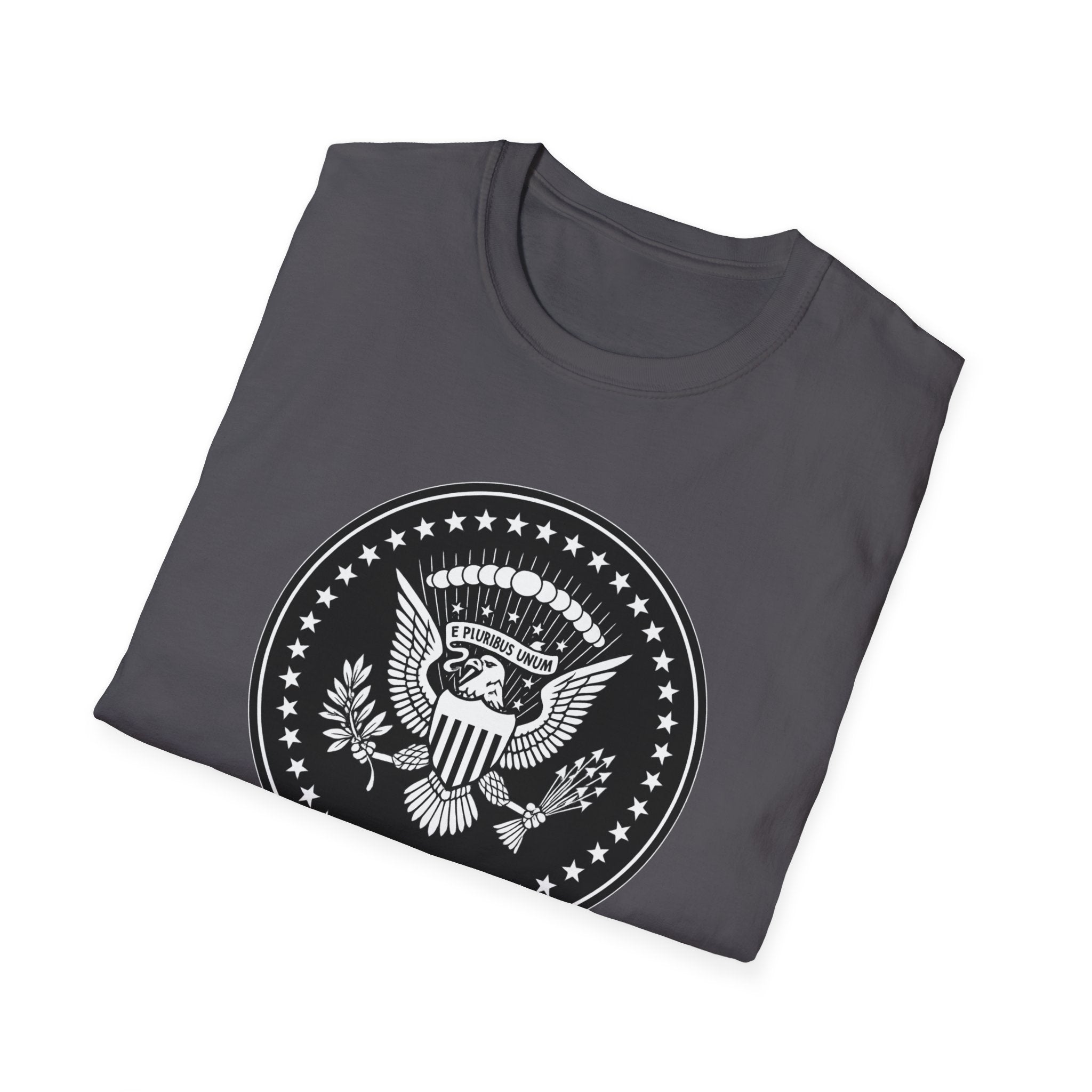 American Eagle Presidential Seal Design Graphic Cotton T-Shirt
