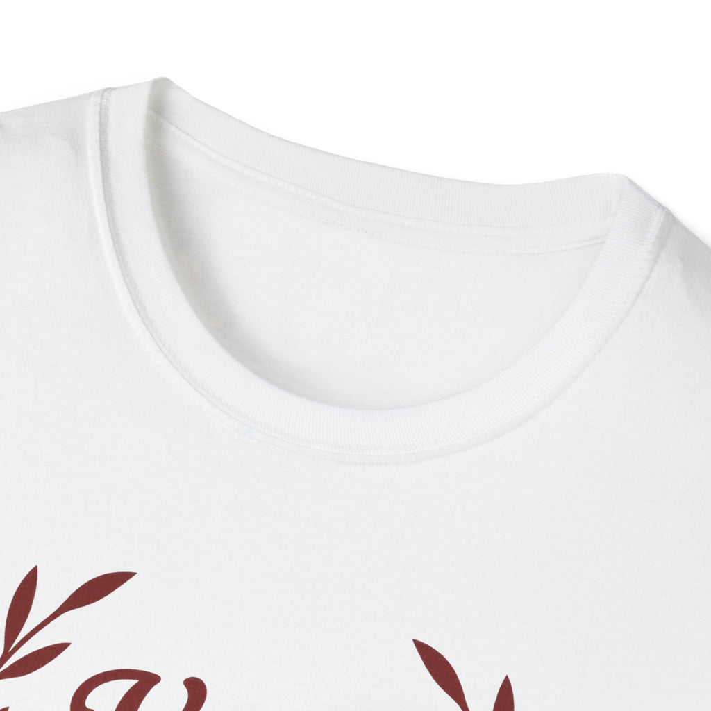 Veni Vidi Vici Red Design Softstyle T-Shirt