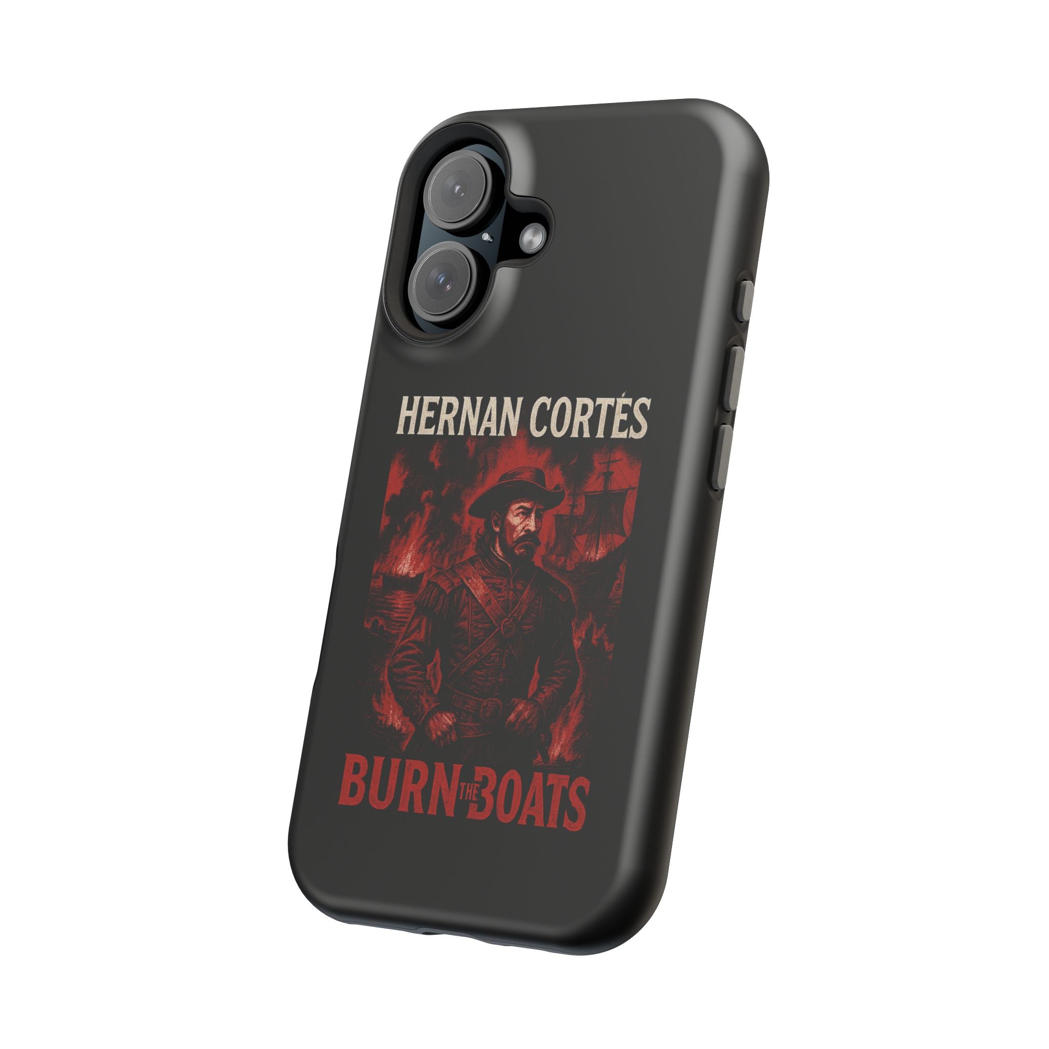 Hernan Cortes Impact-Resistant Magnetic Phone Case