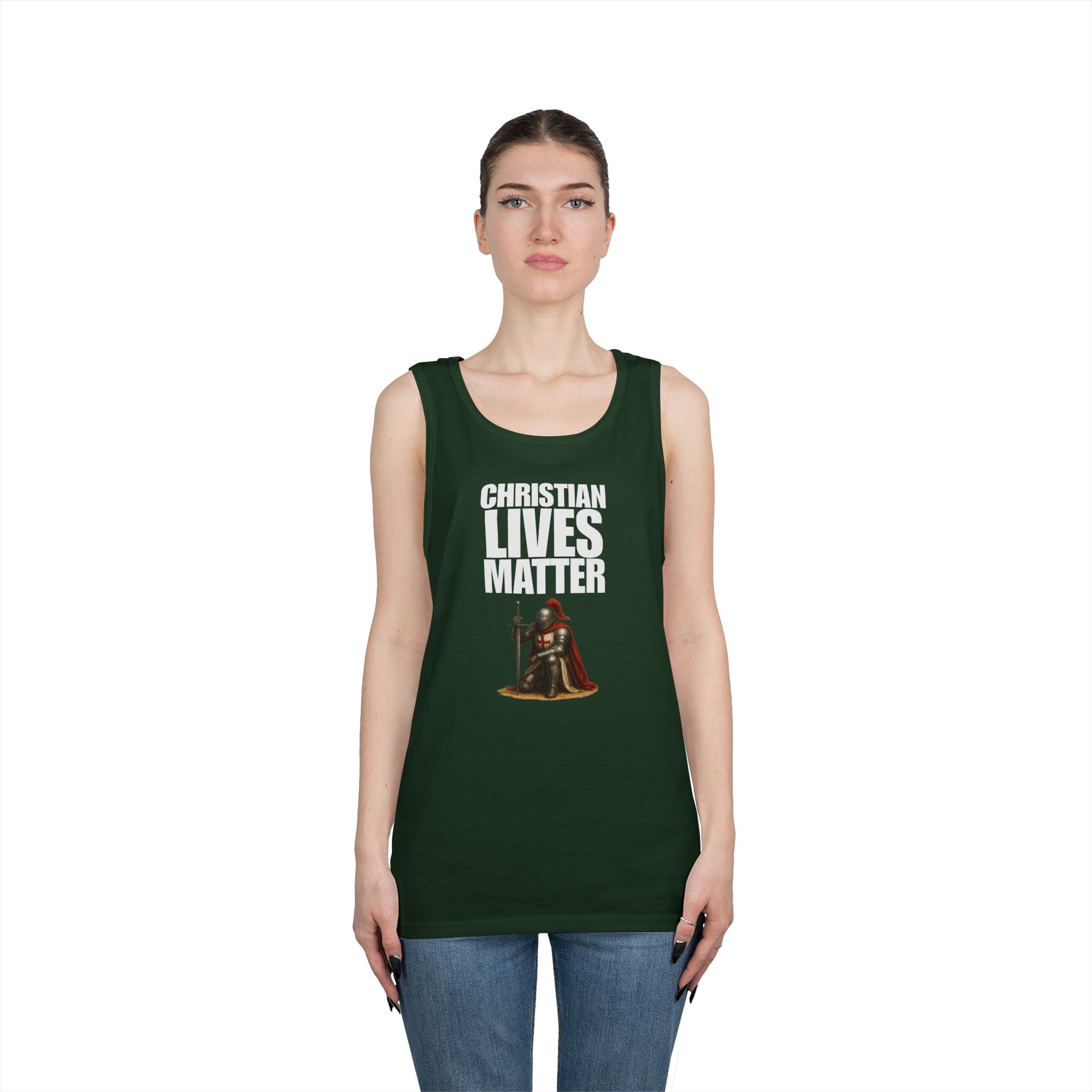 Christian Lives Matter Crusader Tank Top