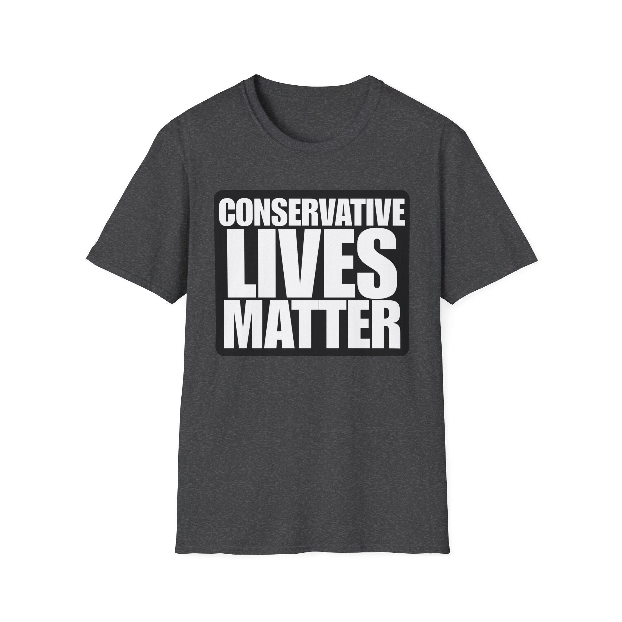 Conservative Lives Matter Alt Design Graphic Cotton T-Shirt