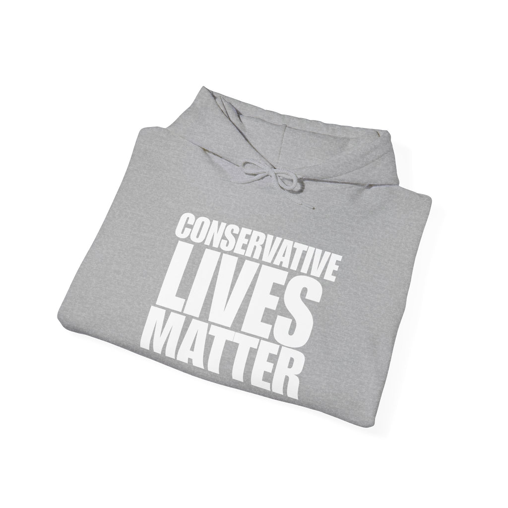 Conservative Lives Matter Pull Over Hoodie Sweatshirt