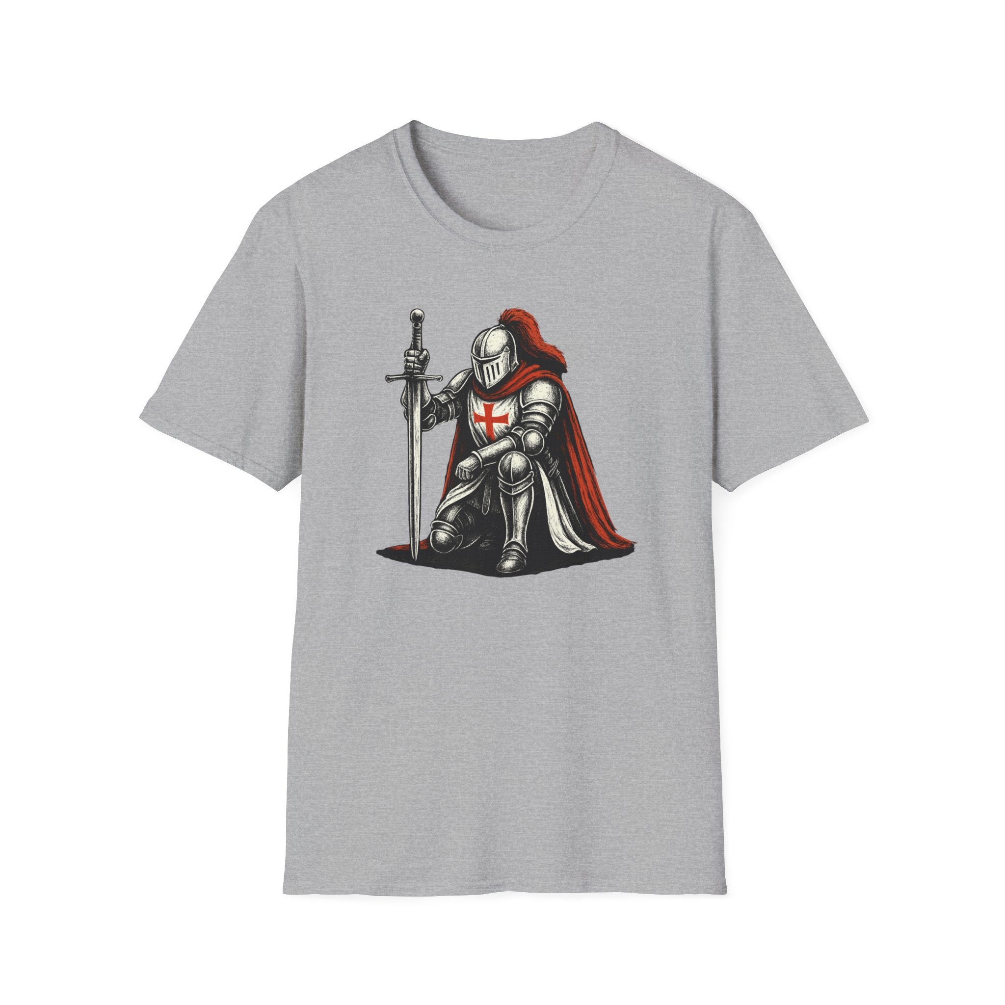 Crusader Knight Softstyle T-Shirt