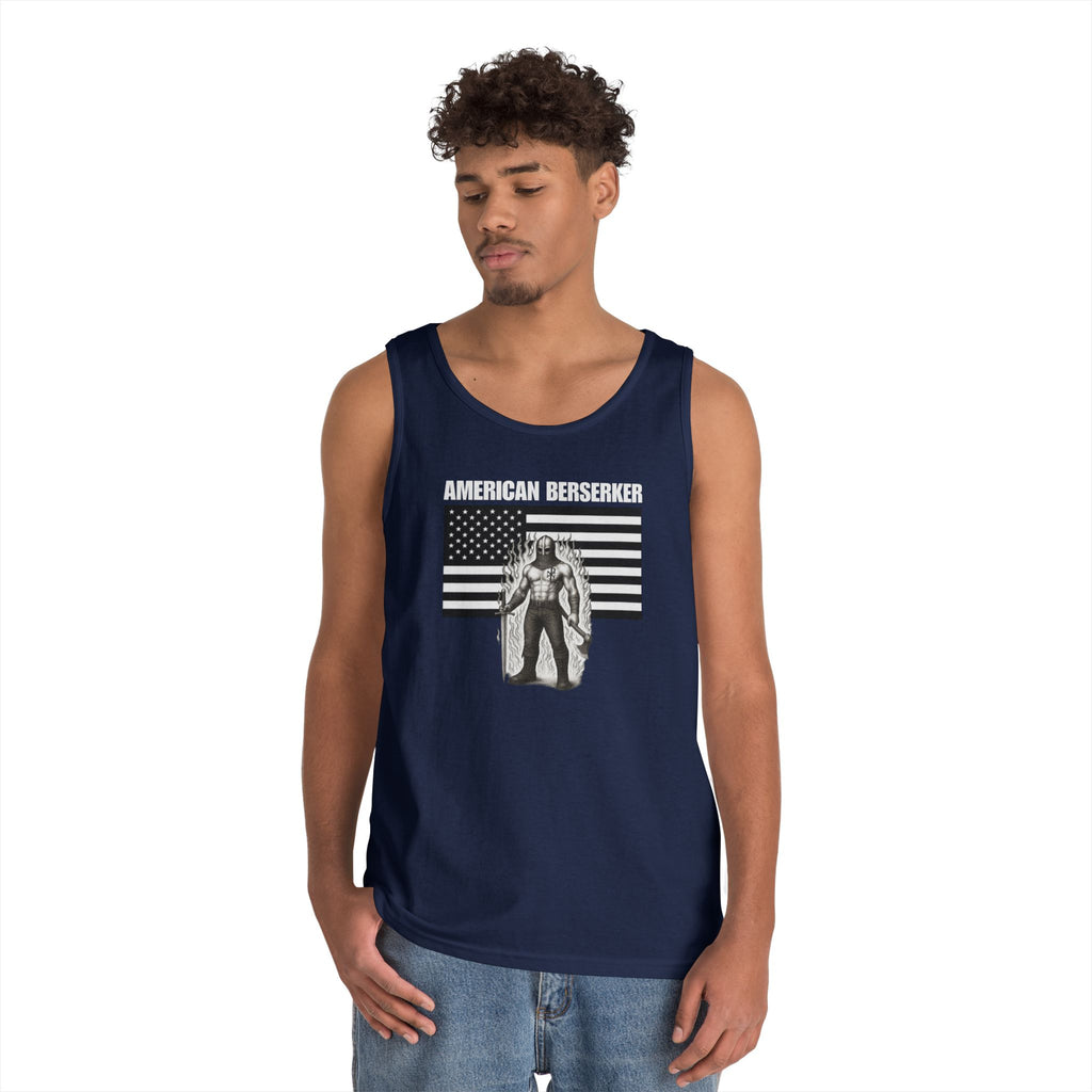 American Berserker Alt Design 3 Heavy Cotton Tank Top