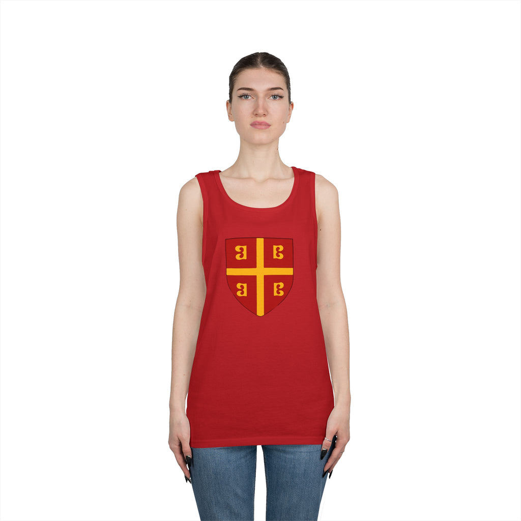 Byzantine Shield Crest Unisex Heavy Cotton Tank Top
